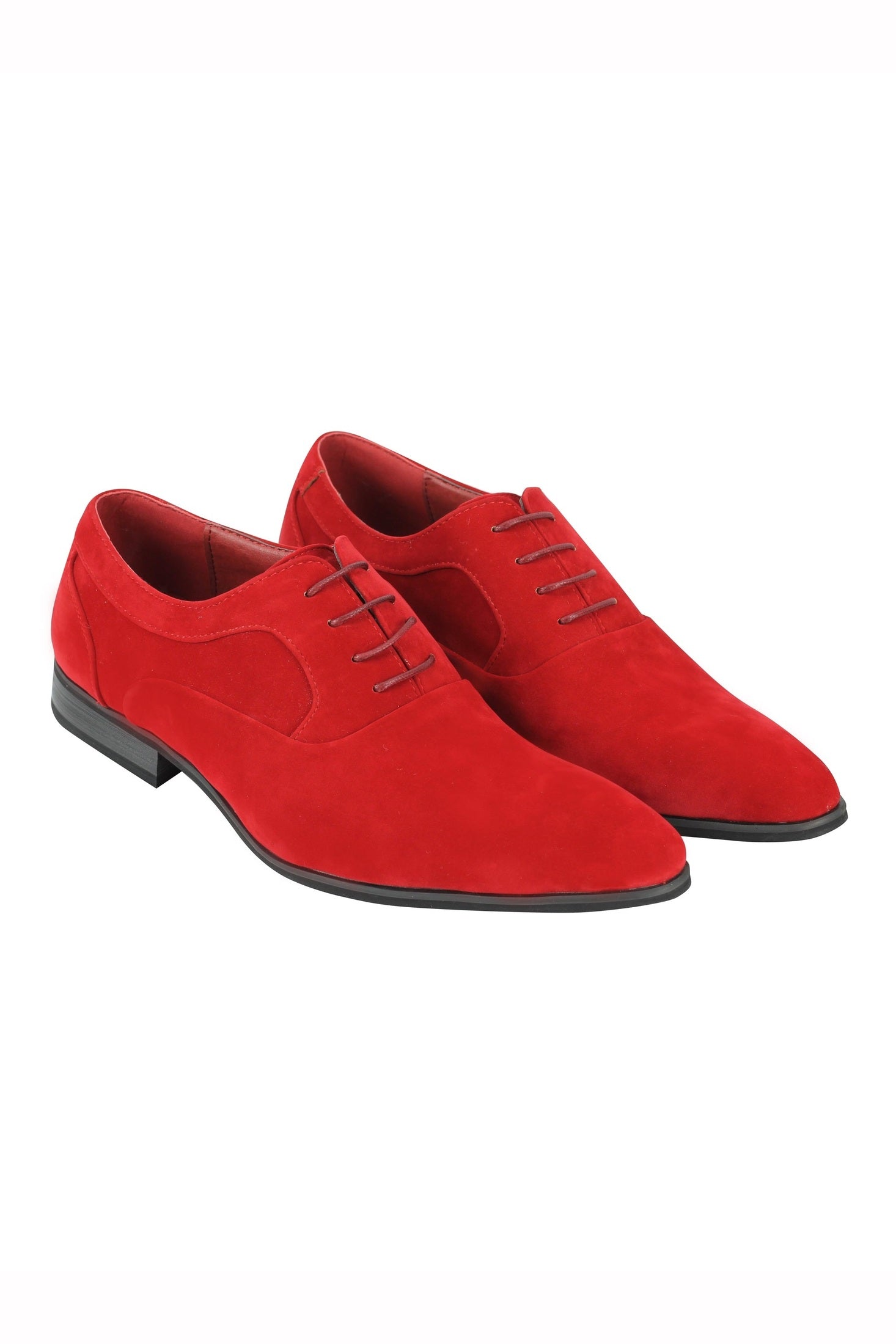 NEW MENS SUEDE LEATHER LINE FORMAL OXFORD LACE UP CASUAL ITALIAN STYLE SHOES UK