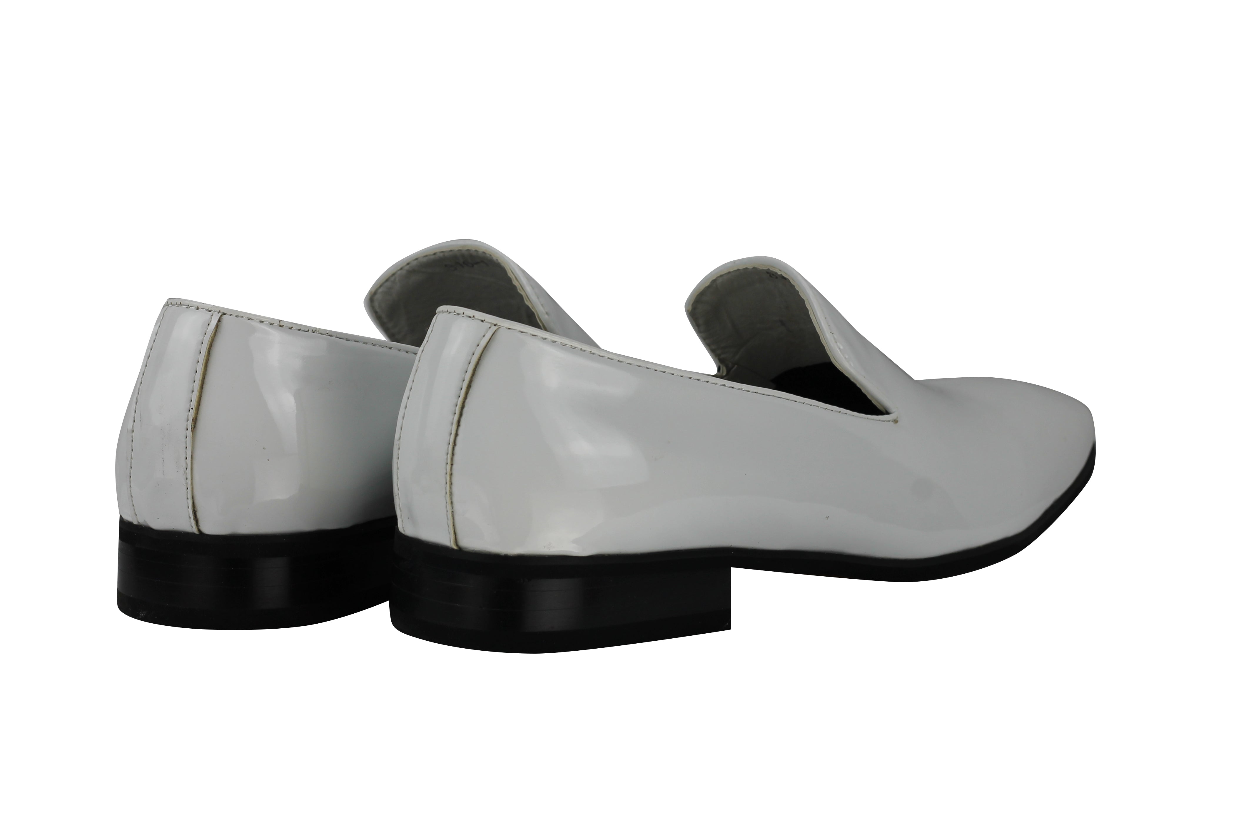 NEW MENS LOAFERS PATENT LEATHER SMART CASUAL SLIP ON DRIVING SHOES