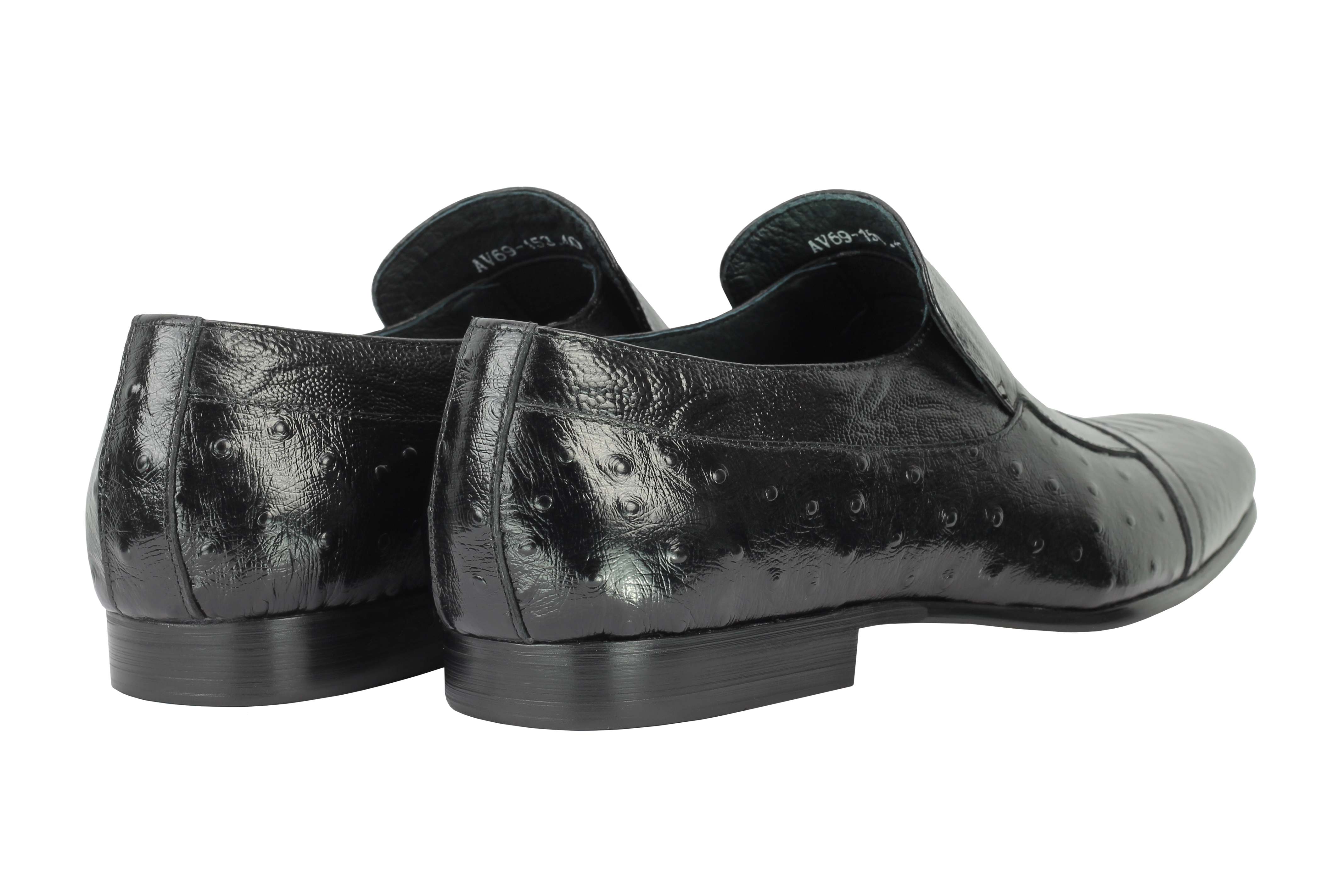 BLACK PRINTED PARTY LOAFER