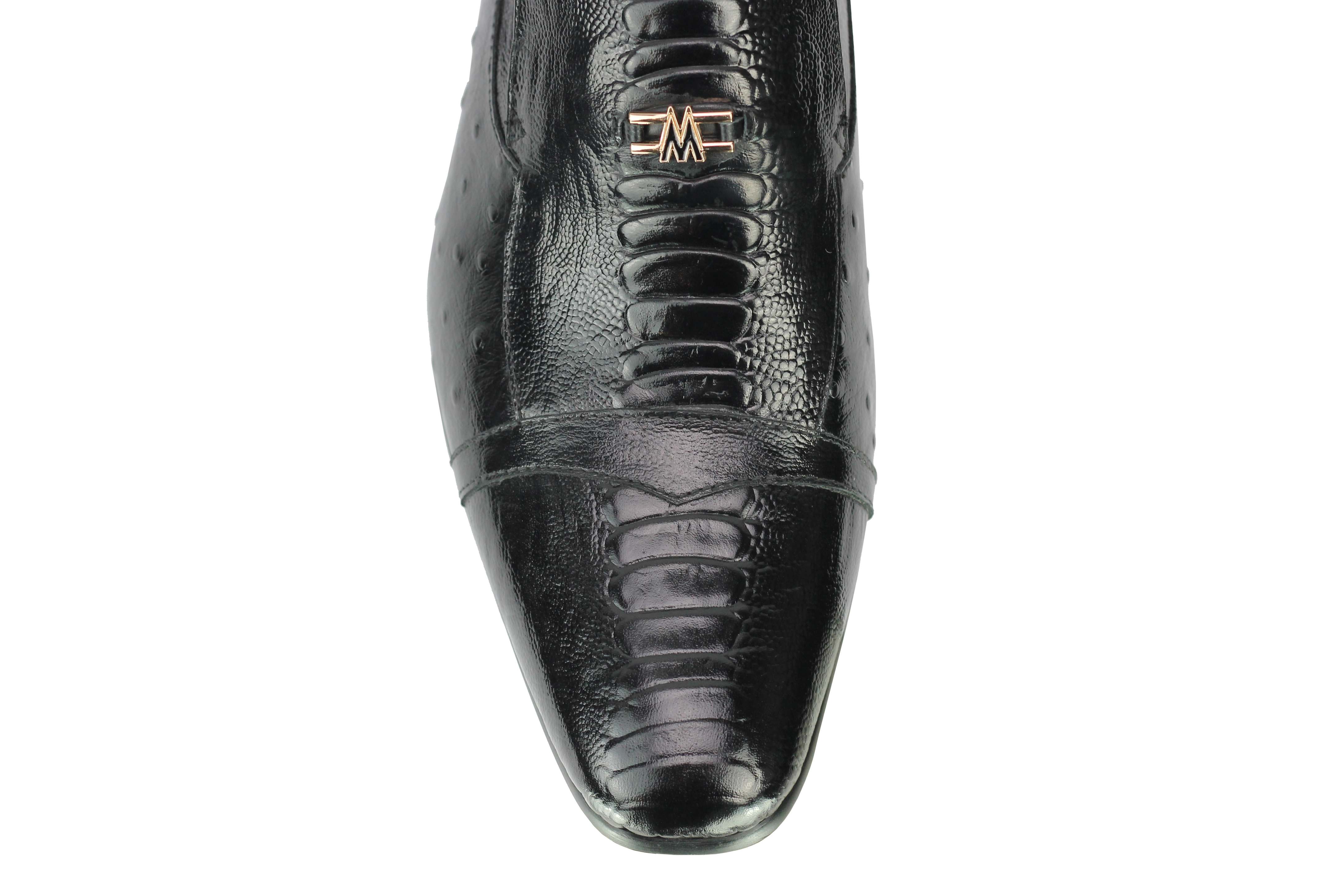 BLACK PRINTED PARTY LOAFER