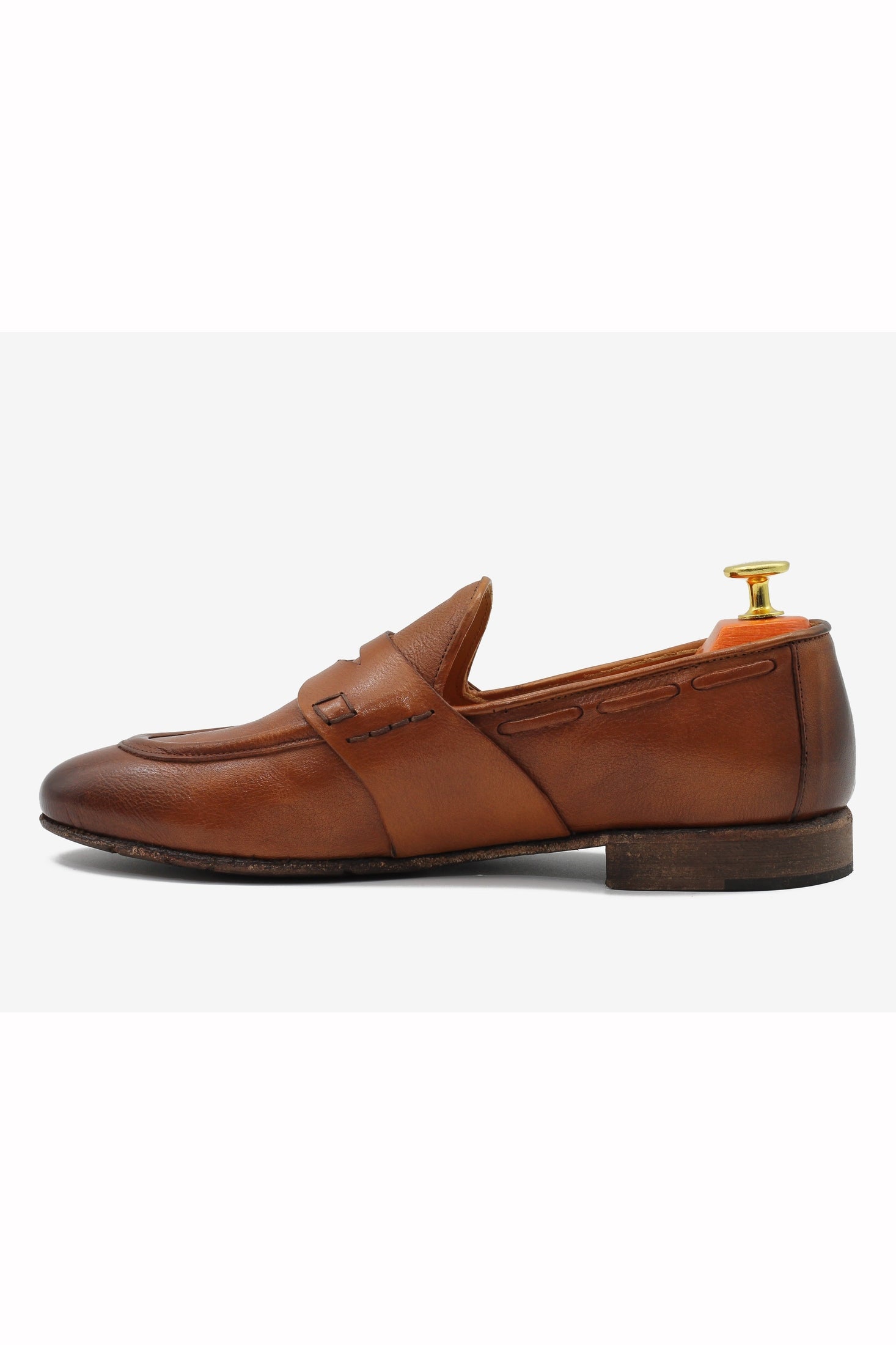 NAPLES 01 - TAN PENNY LOAFER
