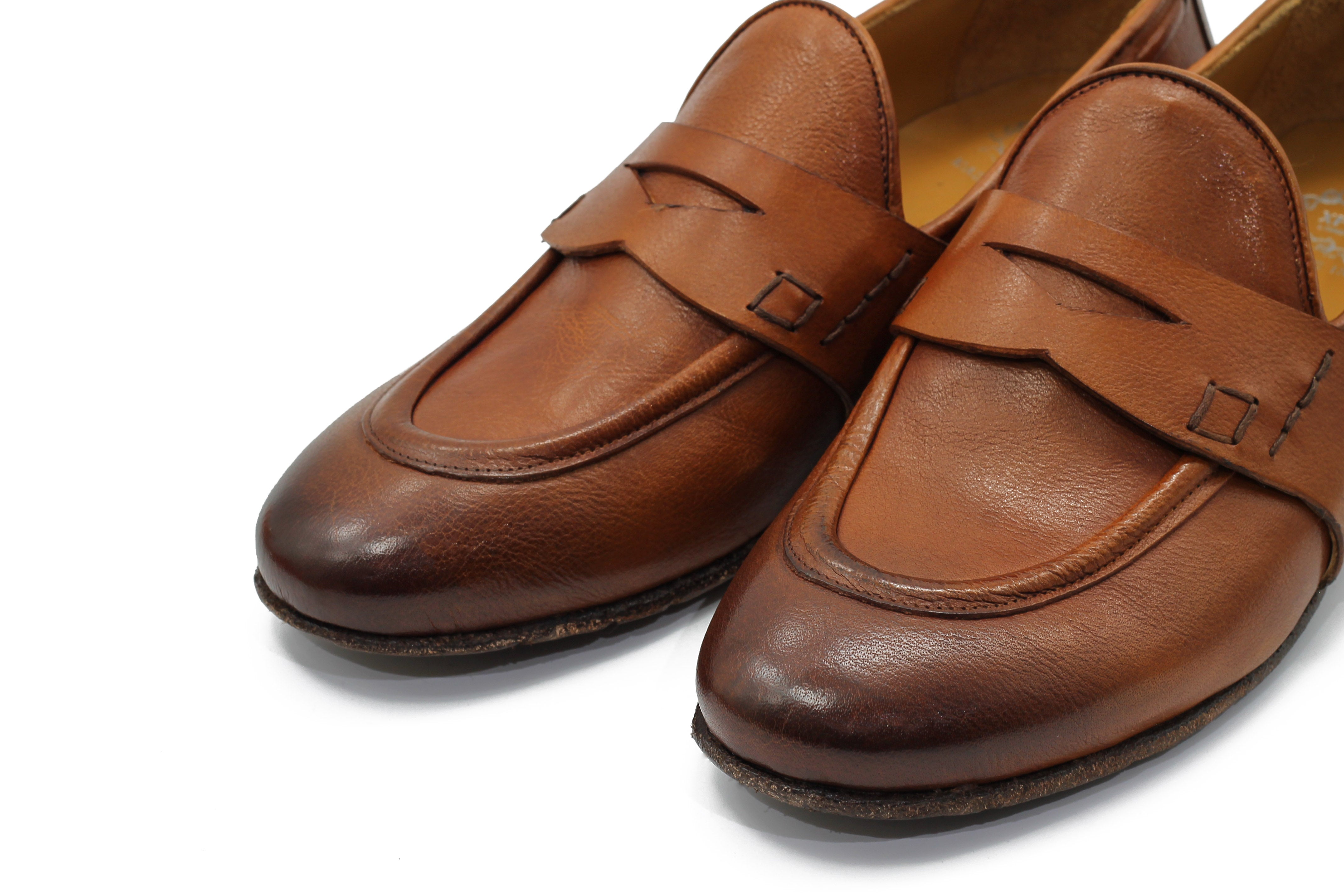 NAPLES 01 - TAN PENNY LOAFER