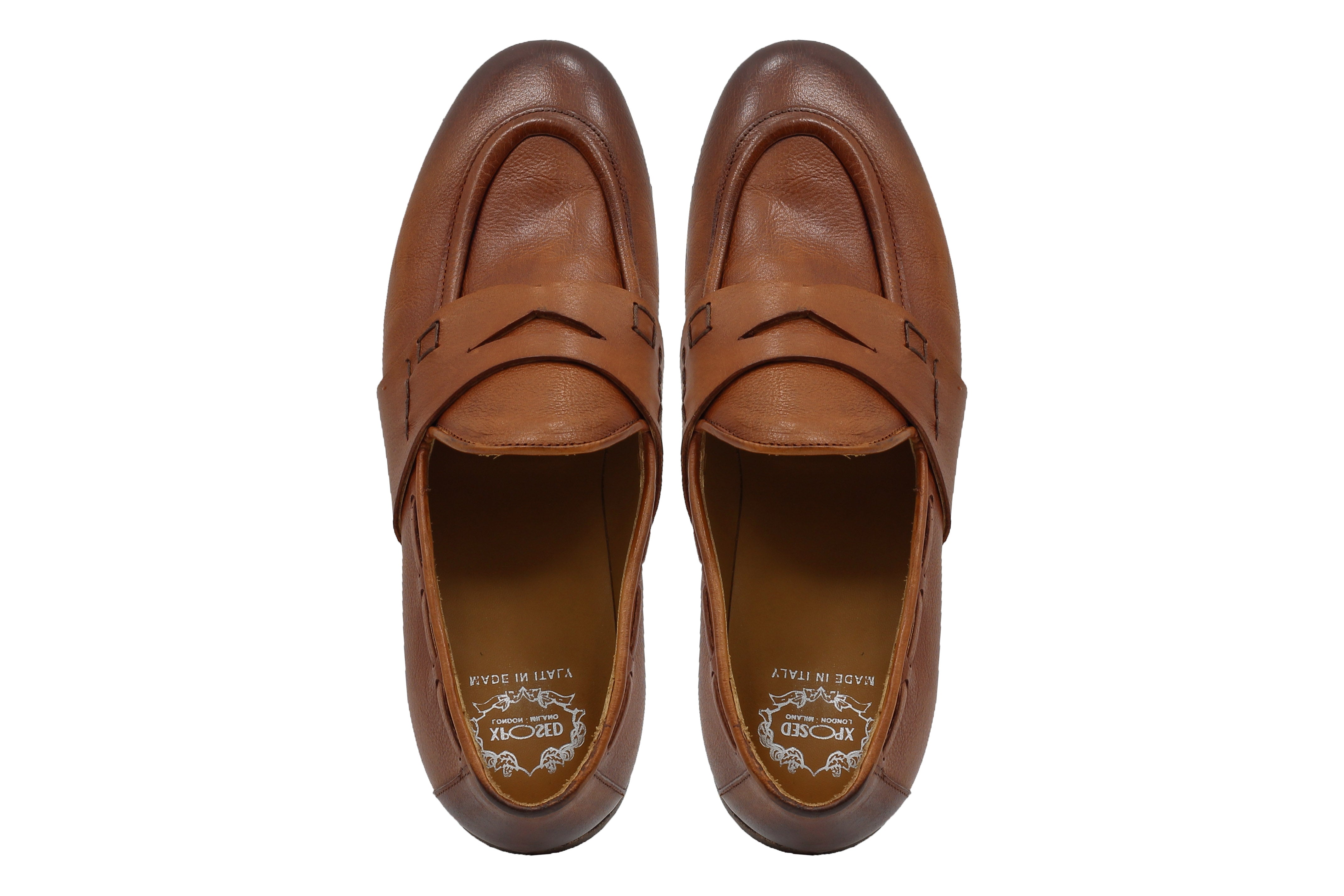 NAPLES 01 - TAN PENNY LOAFER