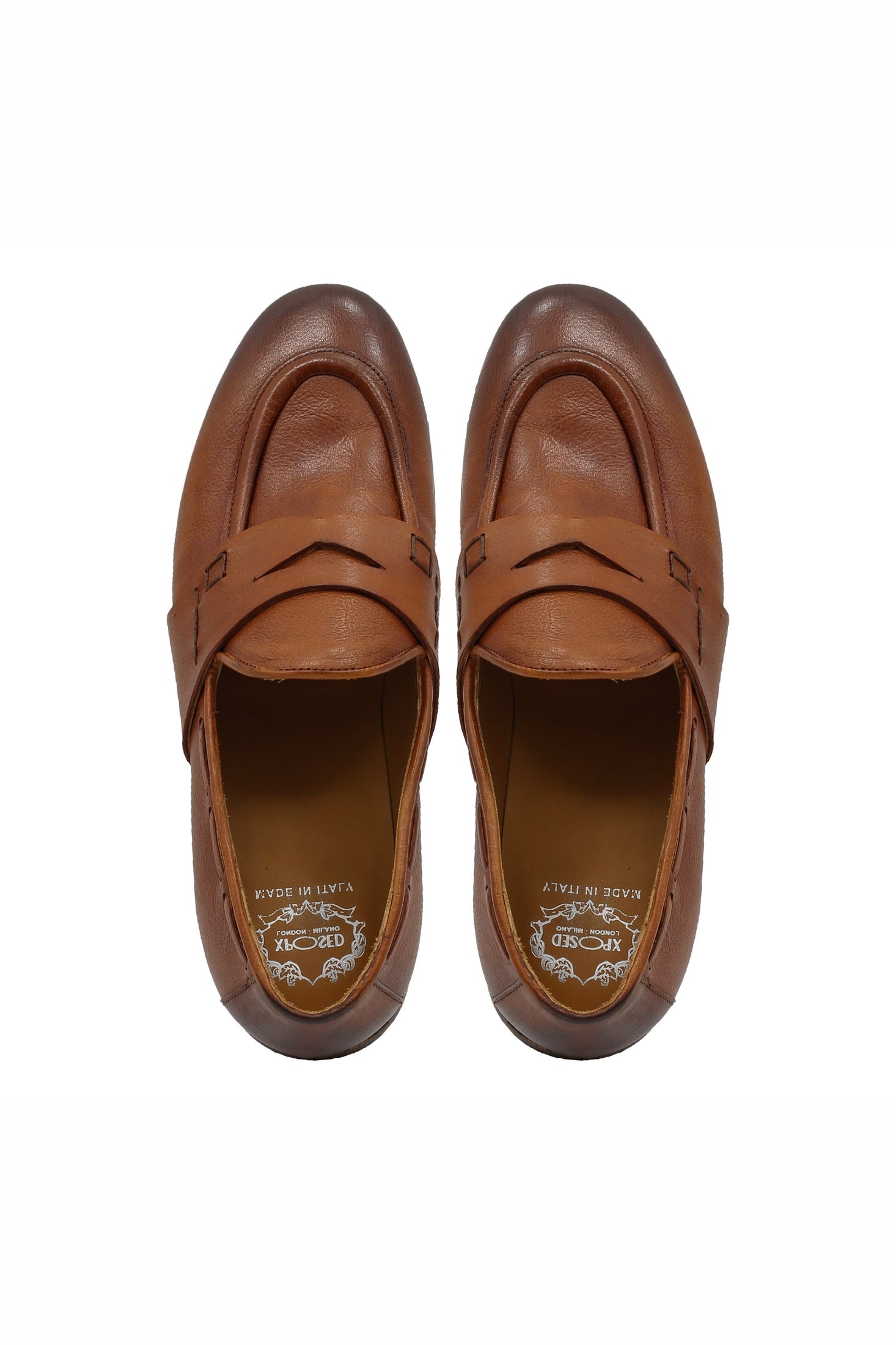NAPLES 01 - TAN PENNY LOAFER