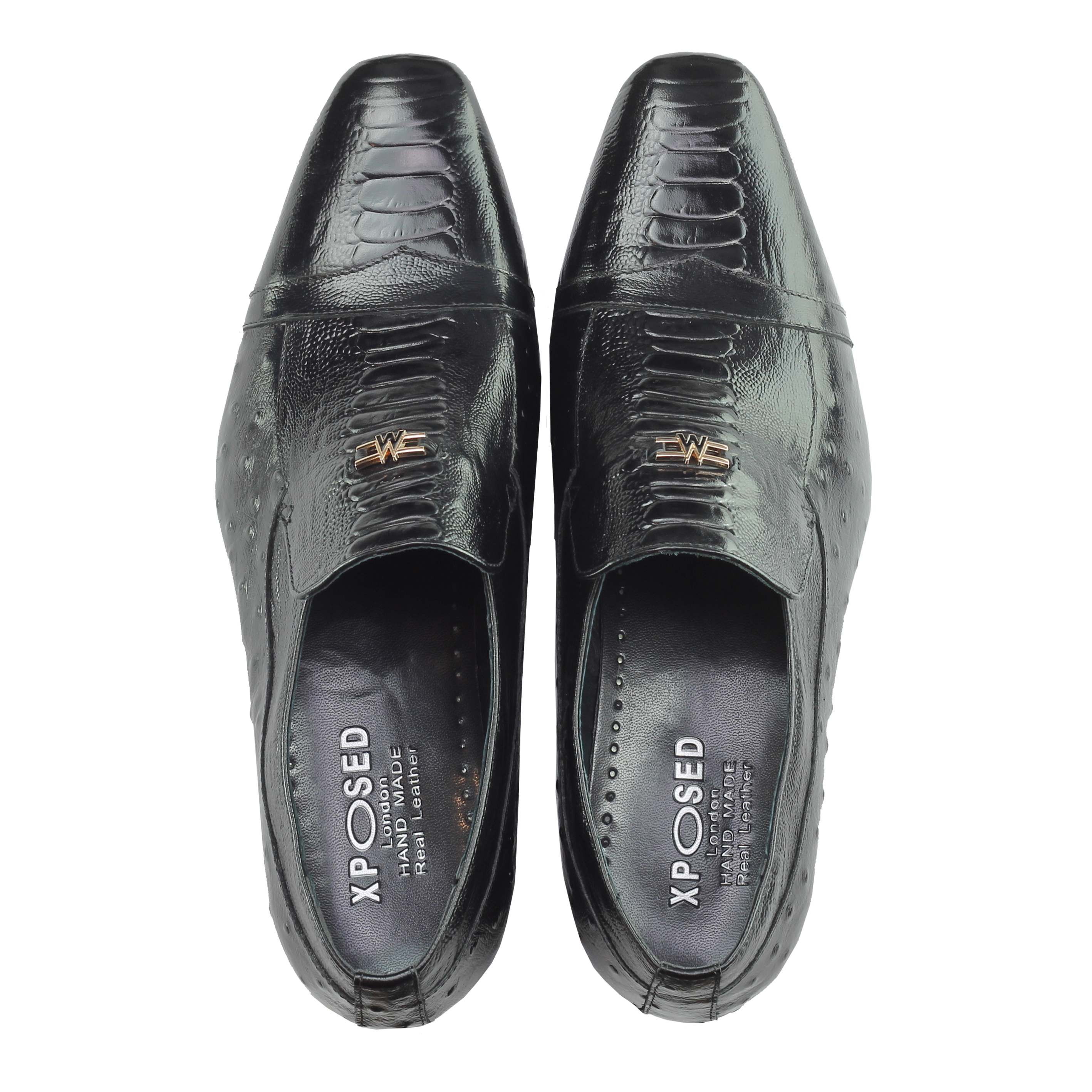 BLACK PRINTED PARTY LOAFER