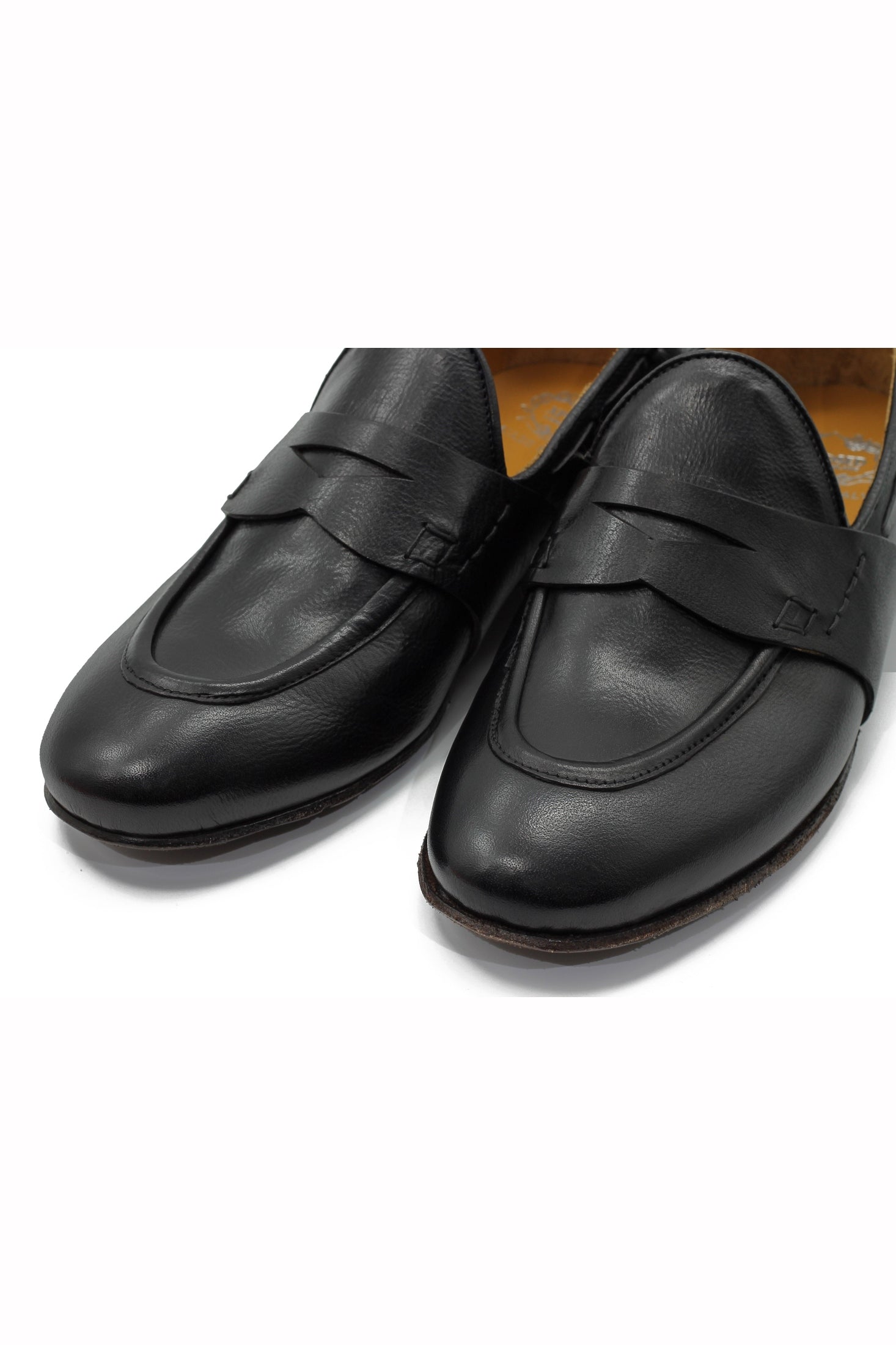 NAPLES 1 - BLACK PENNY LOAFER