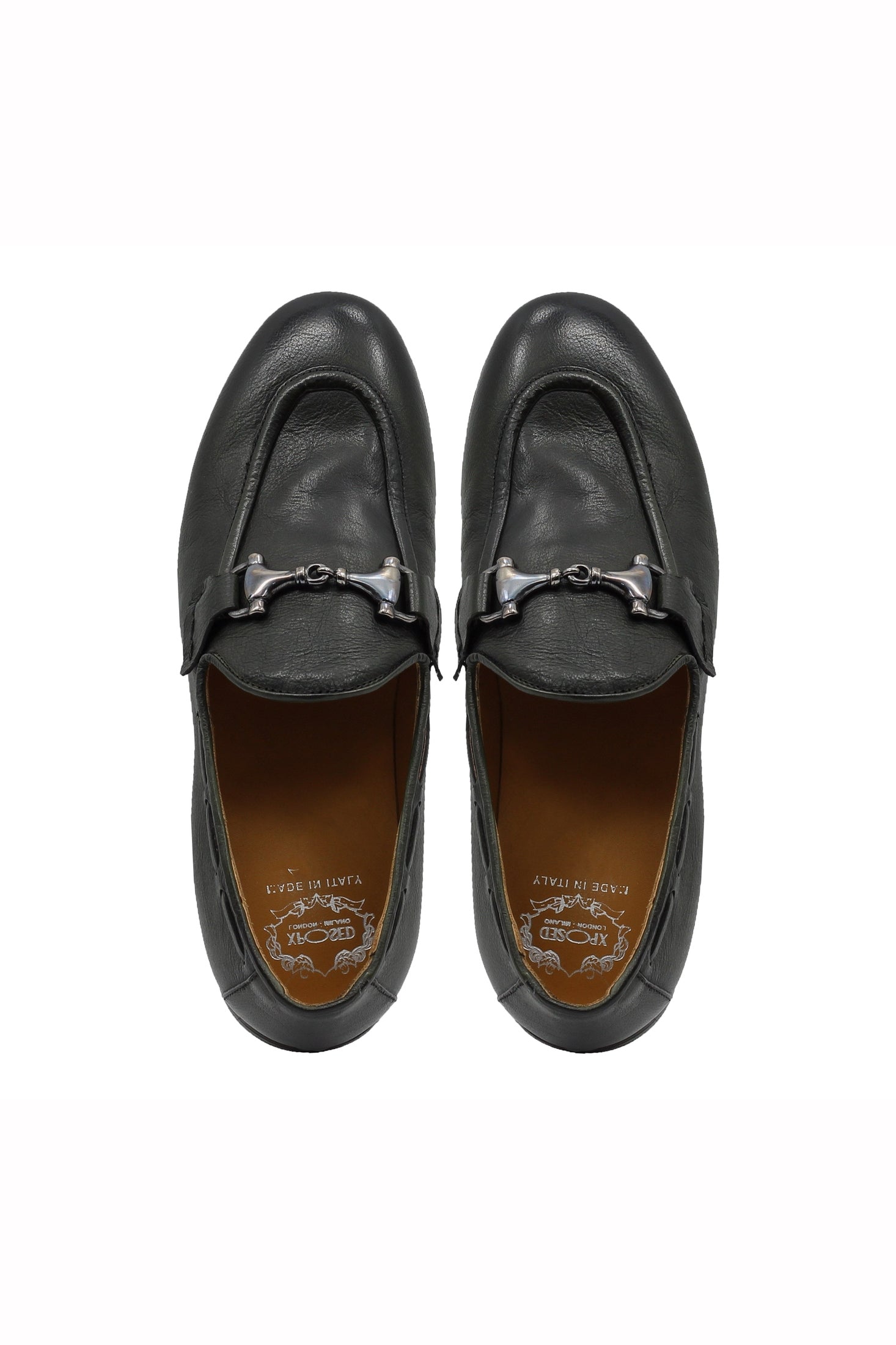 NAPLES 02 - ITALIAN LEATHER SNAFFLE BIT LOAFER IN GREEN