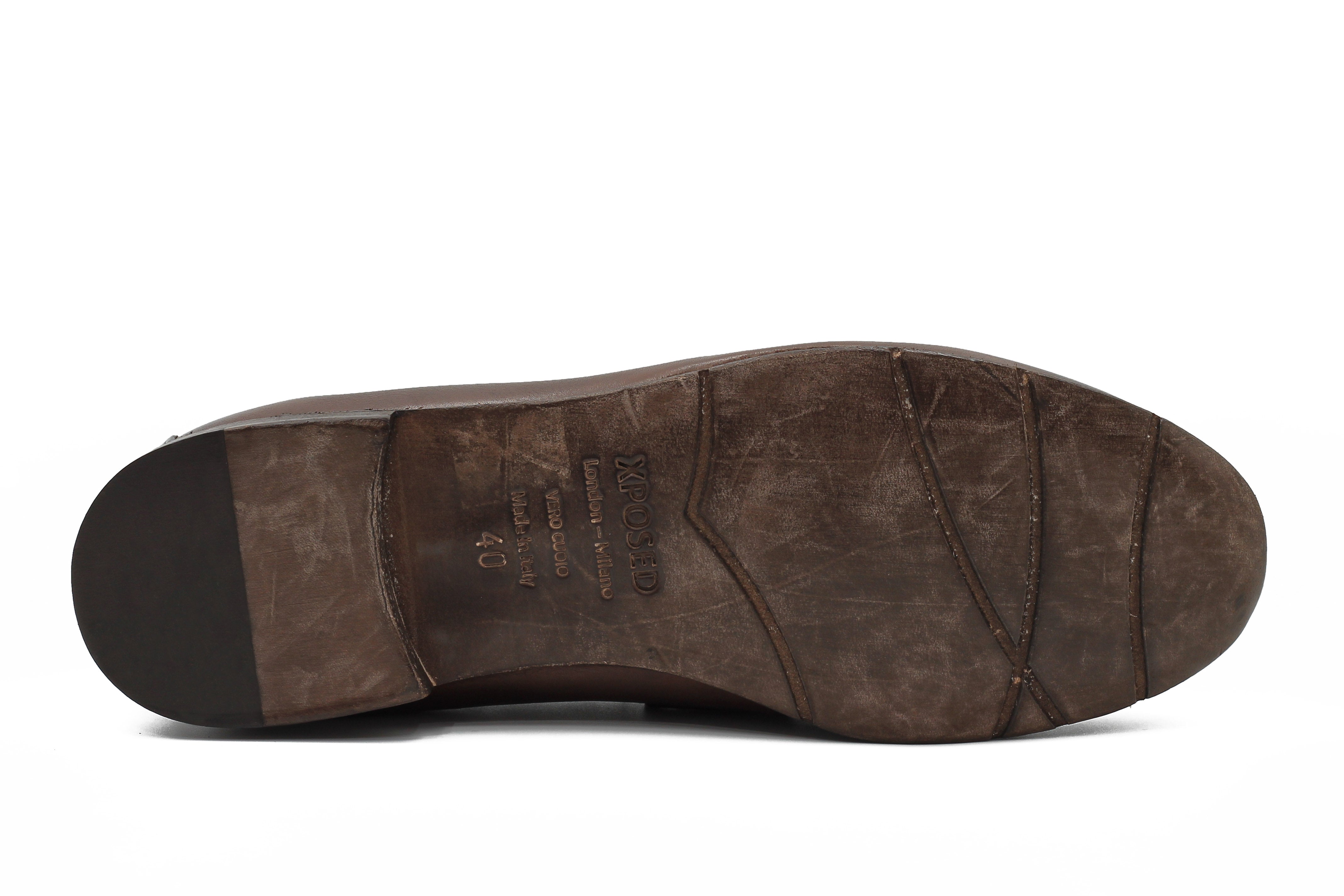 NAPLES 03 – TASSEL LOAFERS BROWN ITALIAN LEATHER