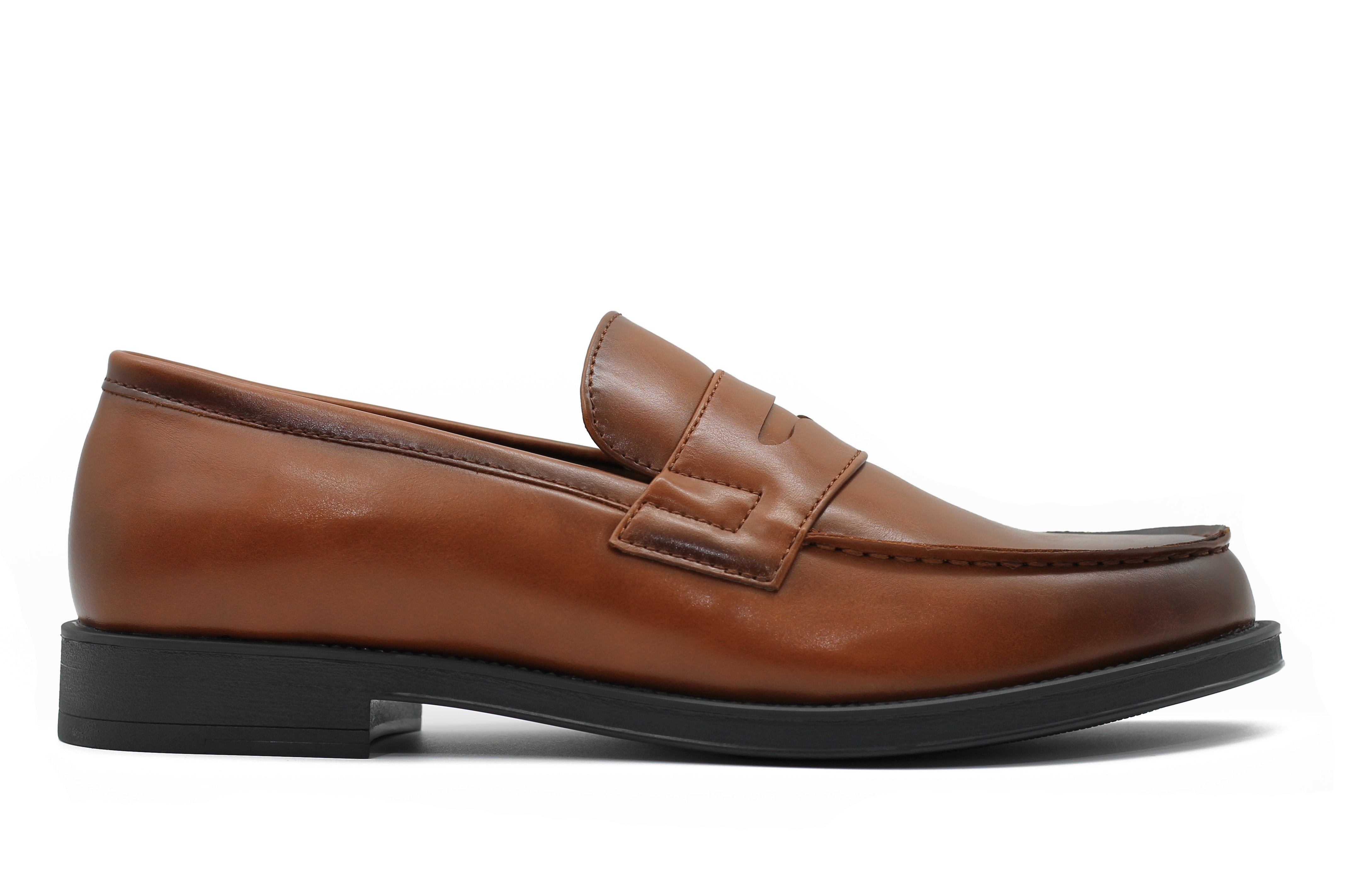 FAUX LEATHER PENNY LOAFER