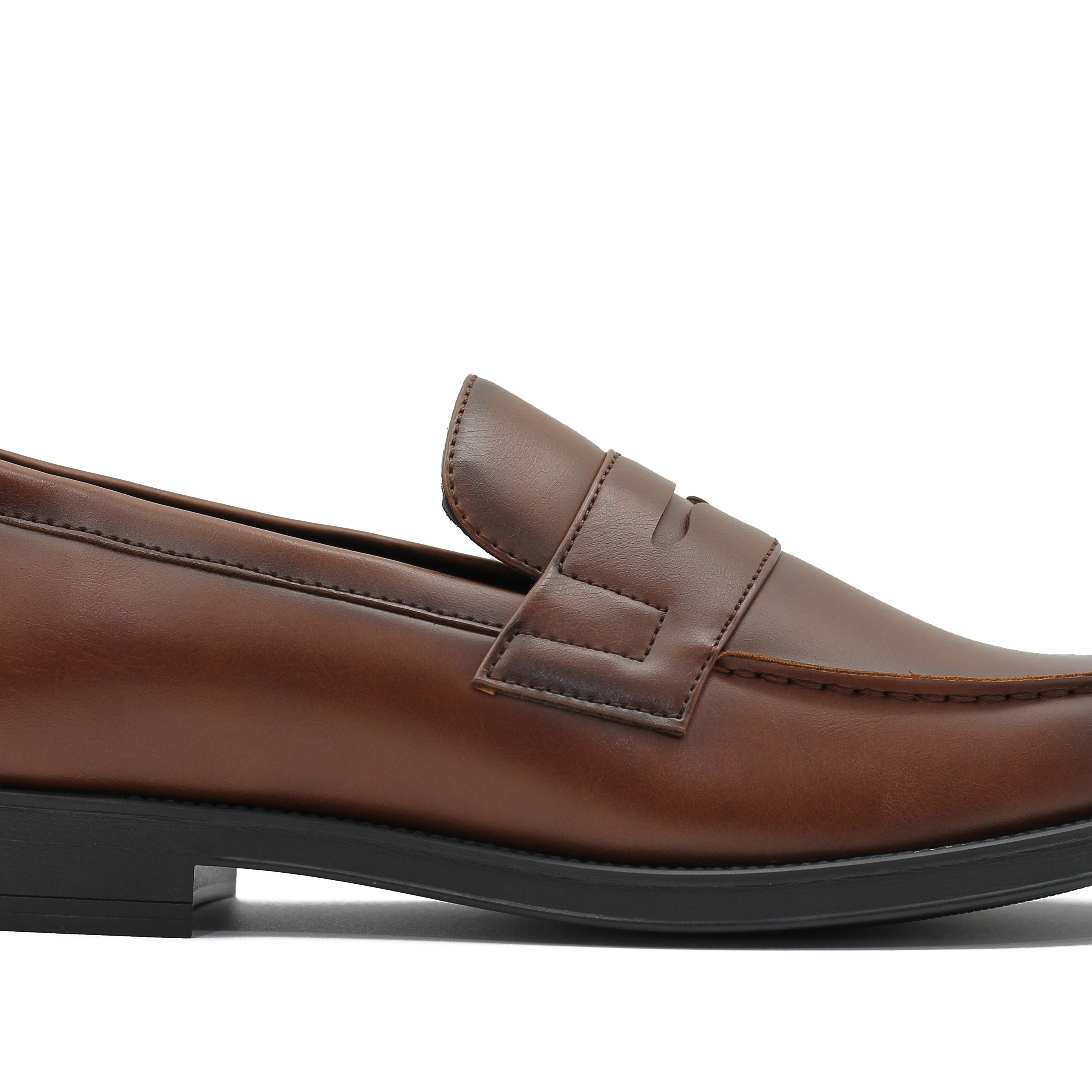 FAUX LEATHER PENNY LOAFER