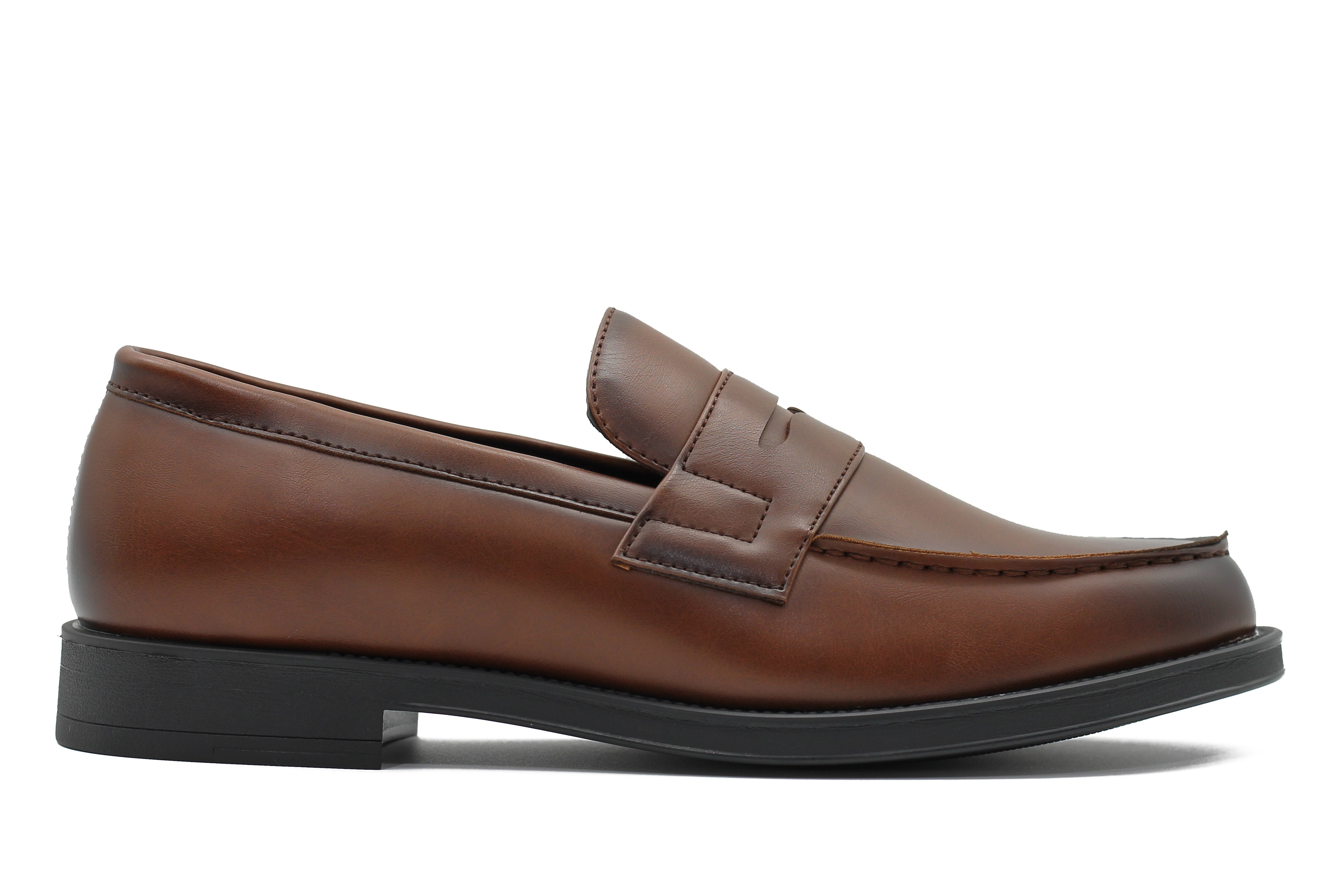 FAUX LEATHER PENNY LOAFER