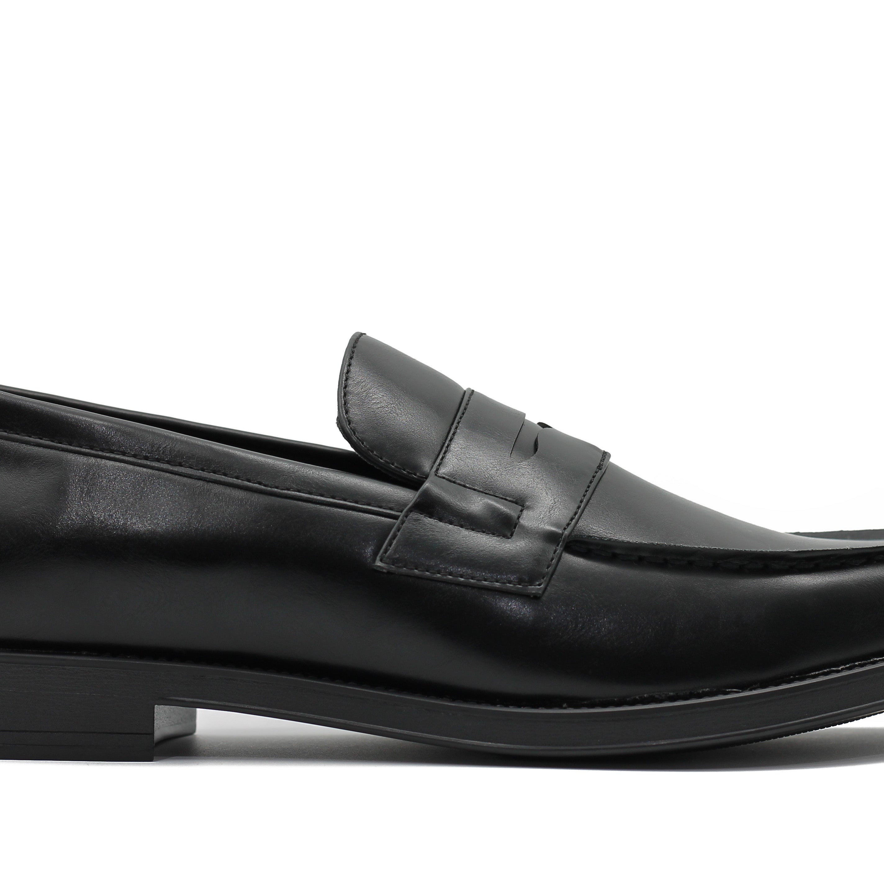 FAUX LEATHER PENNY LOAFER