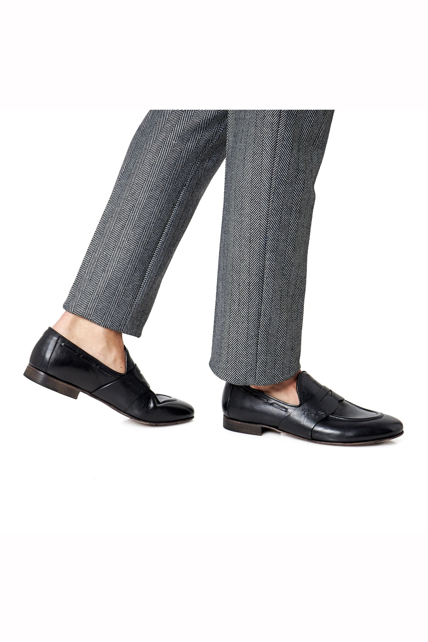 NAPLES 1 - BLACK PENNY LOAFER
