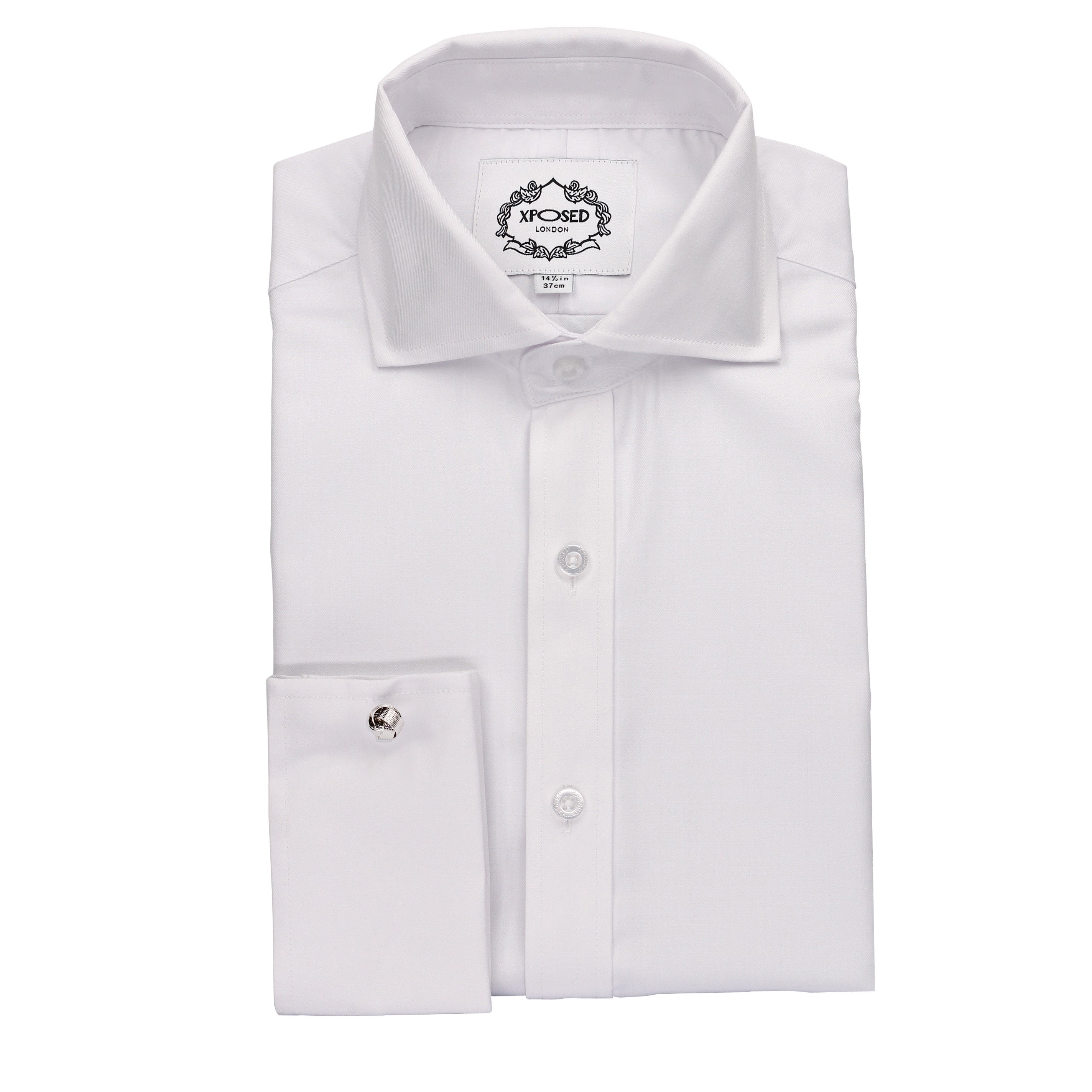 FINE WIRE SILVER KNOT CUFFLINKS