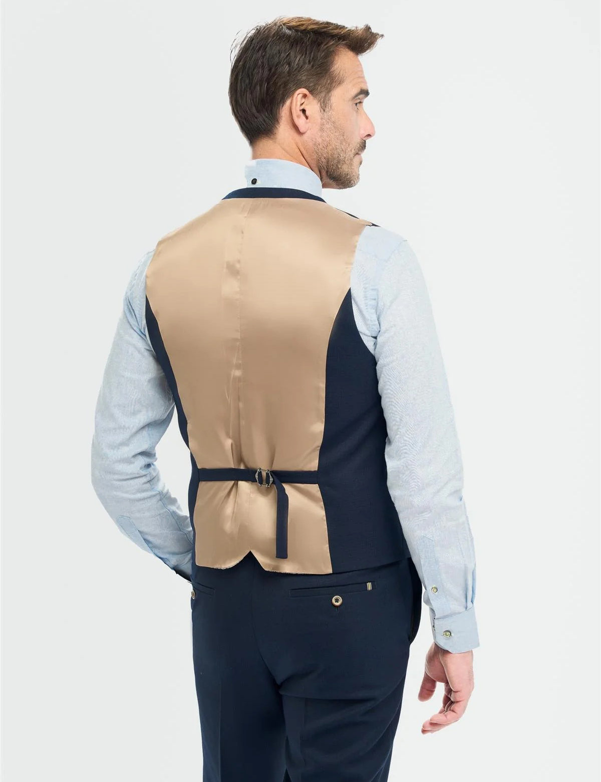 House of Cavani – Tropez Navy Blue Waistcoat CAVANI