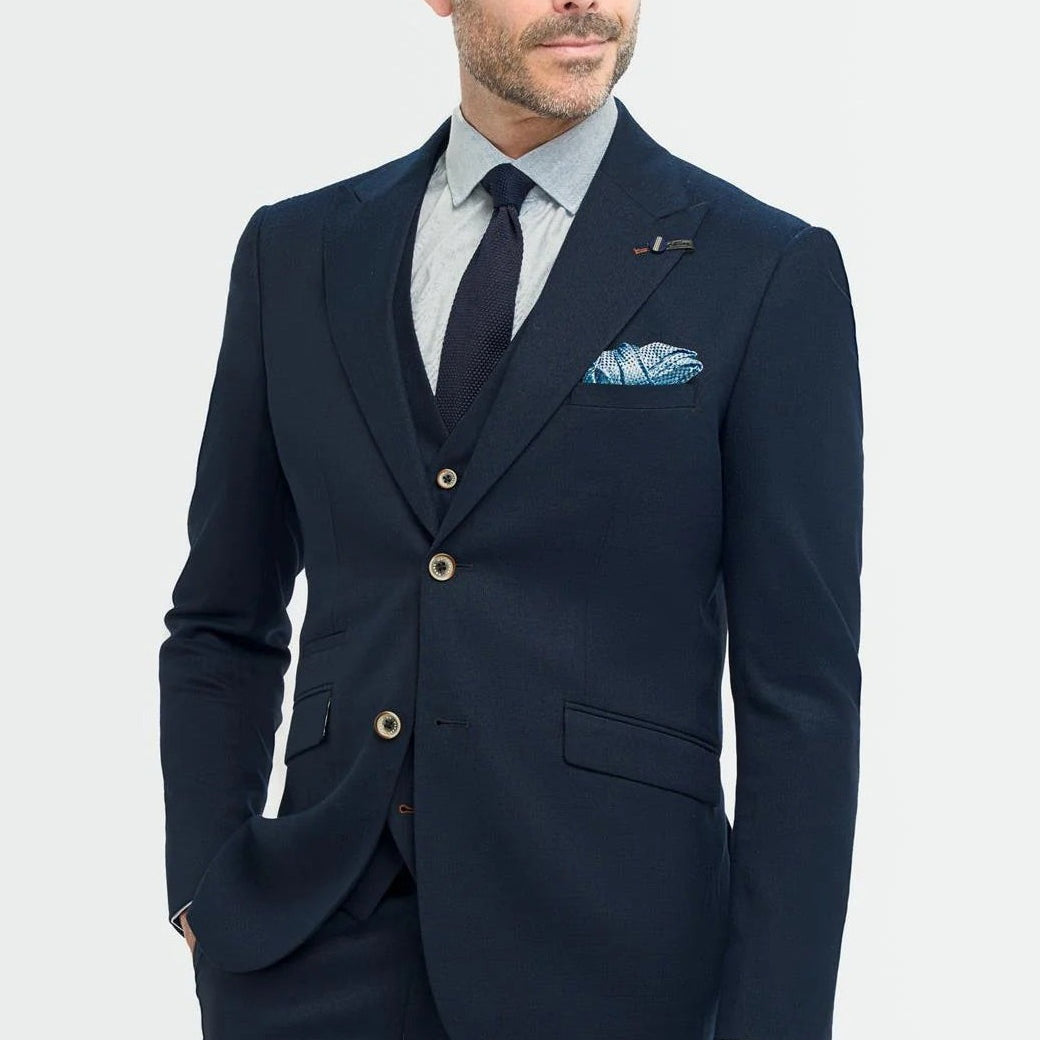 House of Cavani – Tropez Navy Blue Blazer Tailored Fit CAVANI