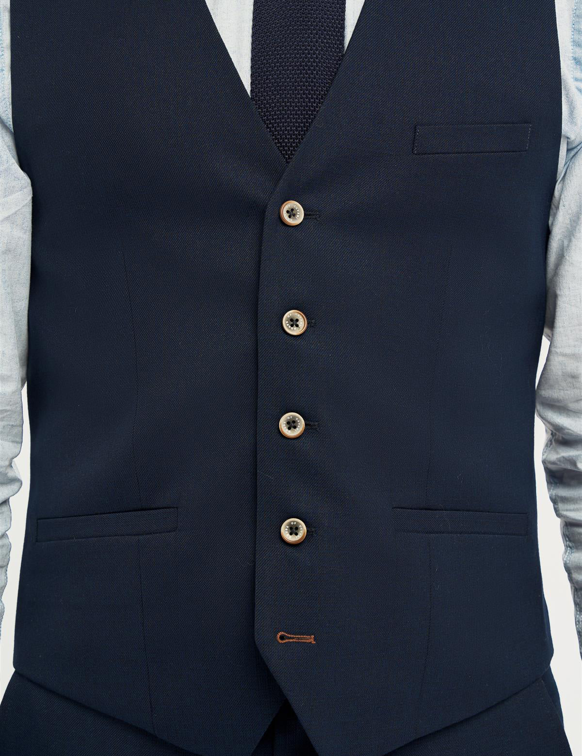 House of Cavani – Tropez Navy Blue Waistcoat CAVANI