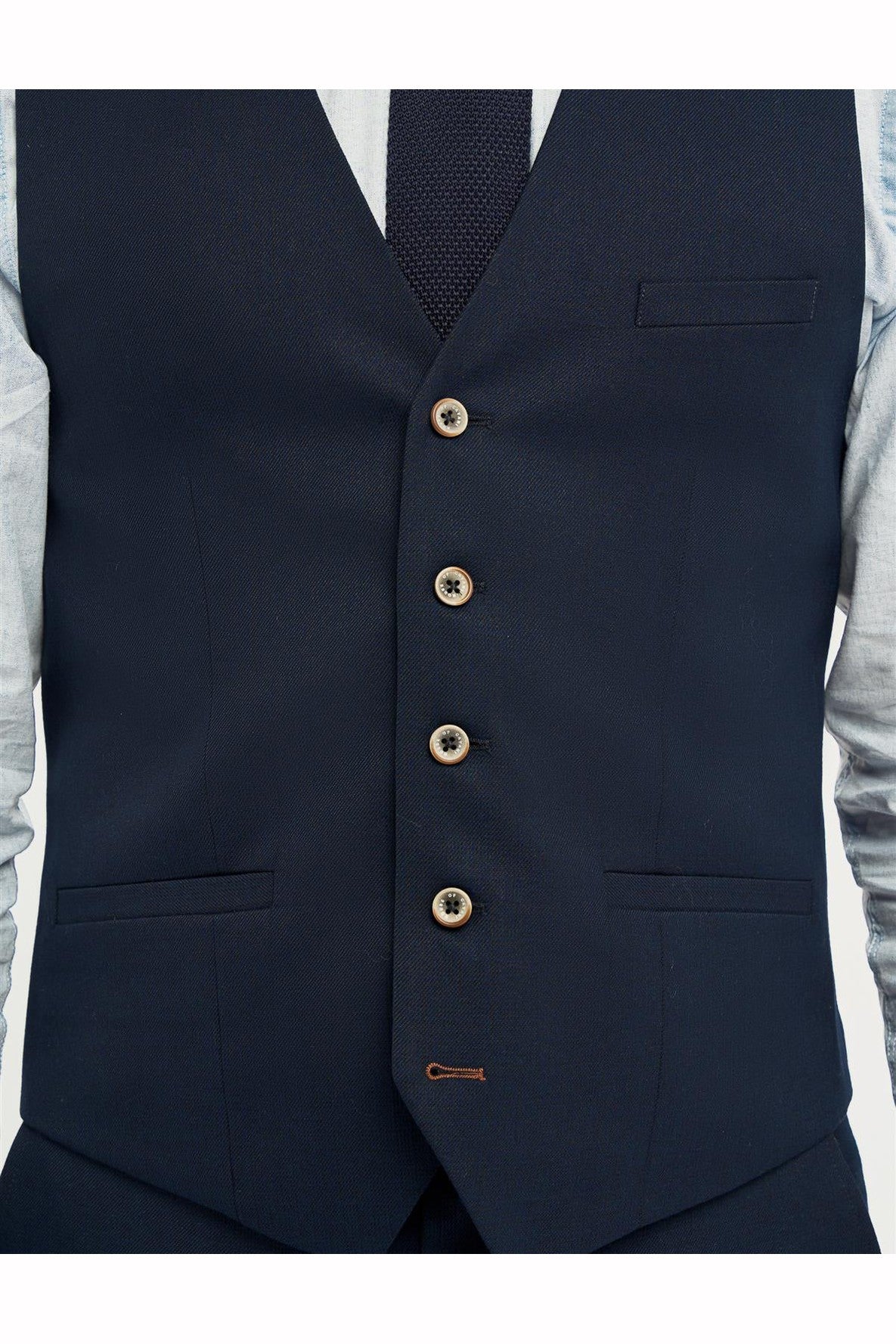House of Cavani – Tropez Navy Blue Waistcoat CAVANI
