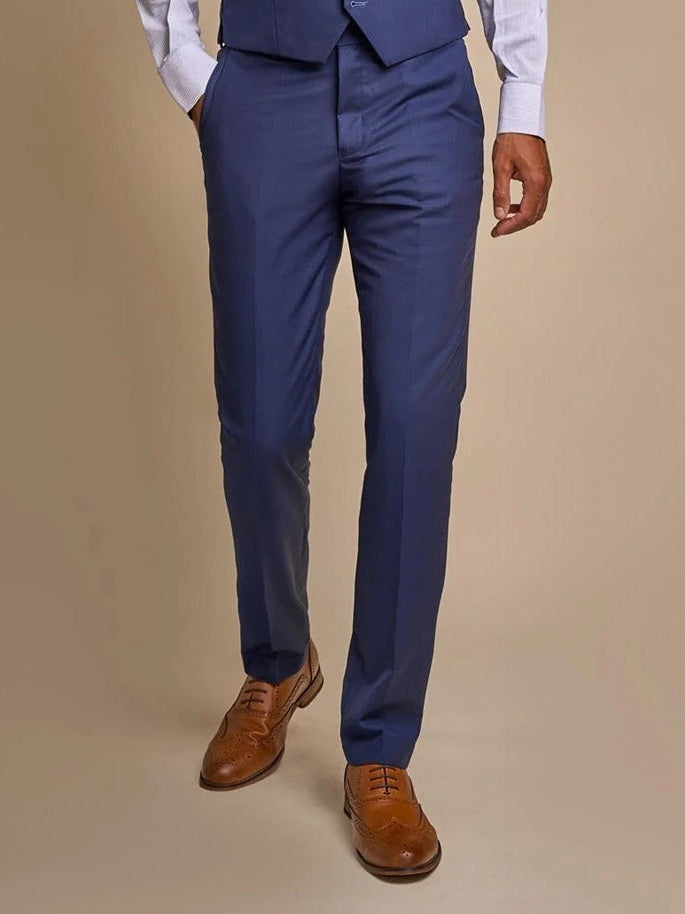 CAVANI JEFFERSON NAVY CLASSIC MEN’S 3 PIECE SUIT CAVANI