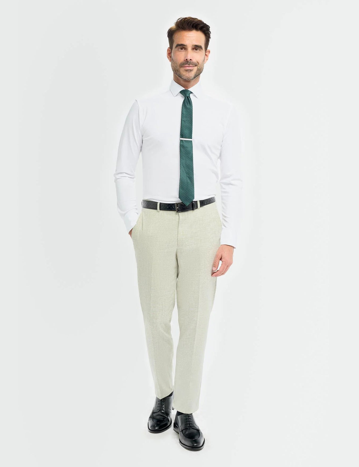 Cavani – Tropez Tailored 3 Piece Suit in Green