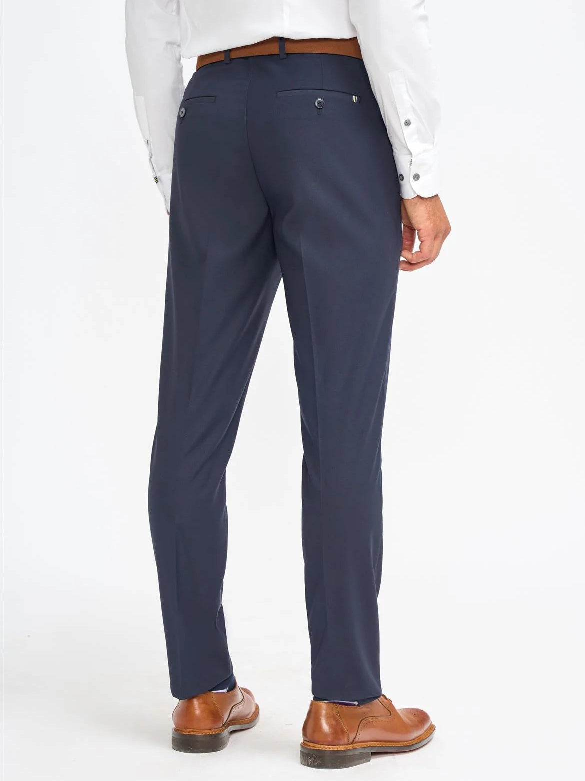 MALIBU – NAVY BLUE TAILORED SUIT TROUSER CAVANI
