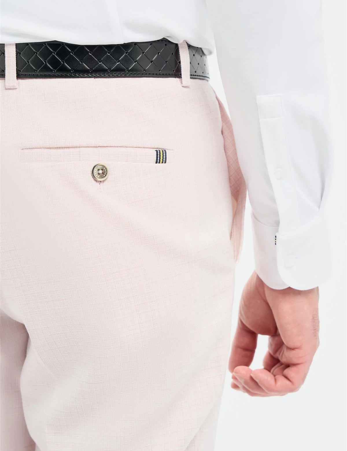 Cavani – Tropez Pink Tailored Trousers