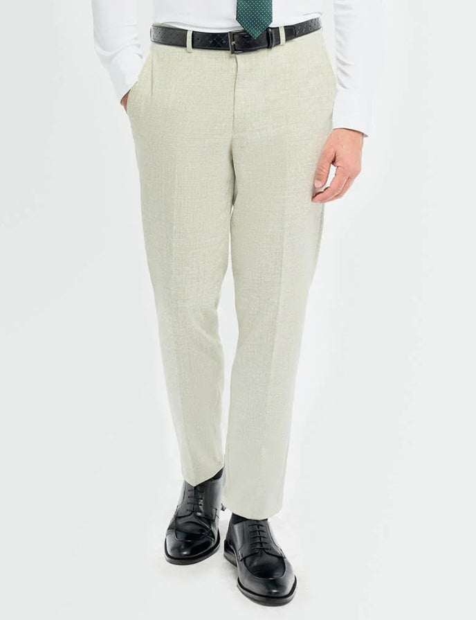 Cavani – Tropez Green Tailored Trousers