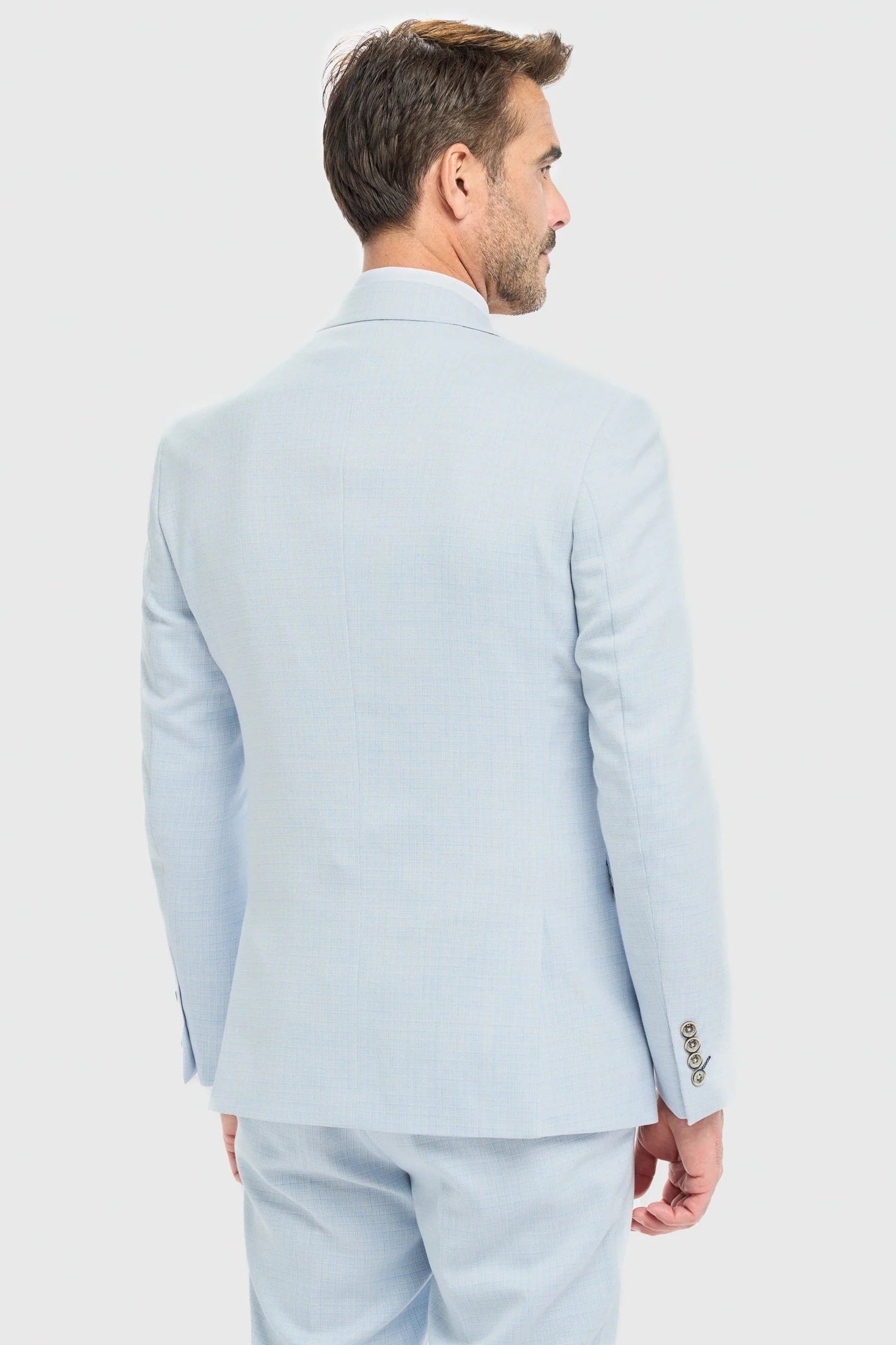 House of Cavani – Tropez Sky Blue Blazer Tailored Fit CAVANI