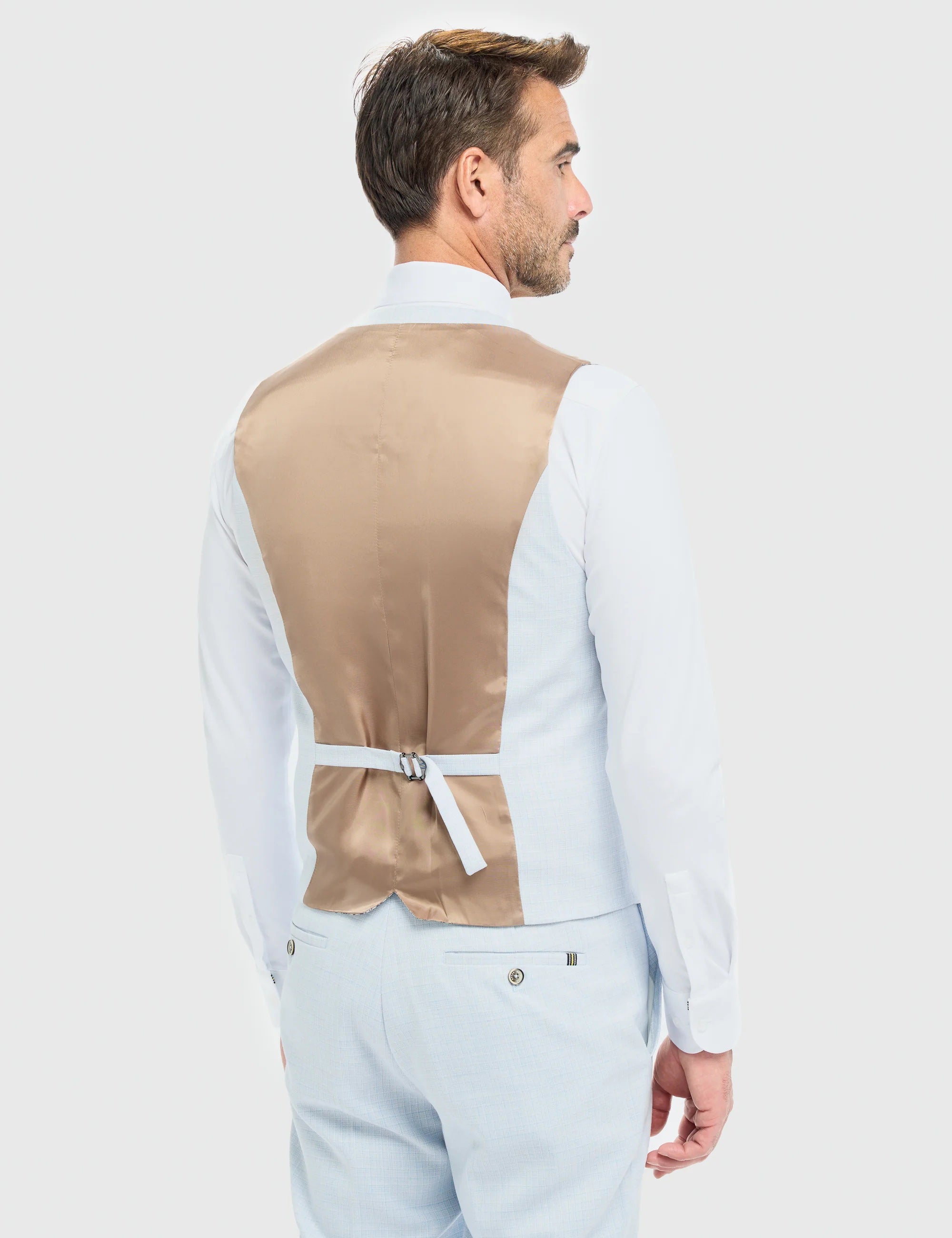 House of Cavani – Tropez Sky Blue Waistcoat CAVANI