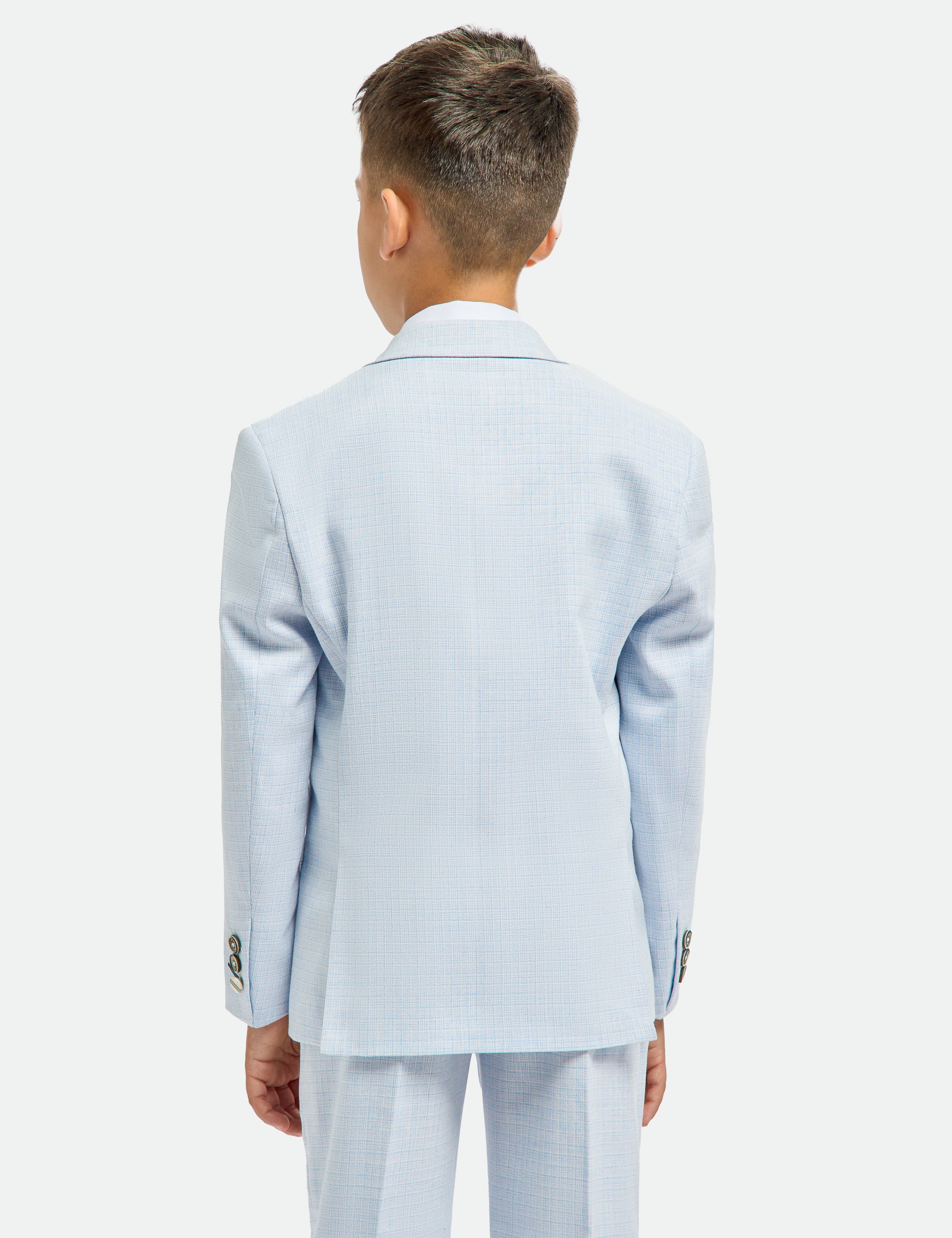 Cavani – Tropez Boys Sky Blue 3 Piece Suit Tailored CAVANI