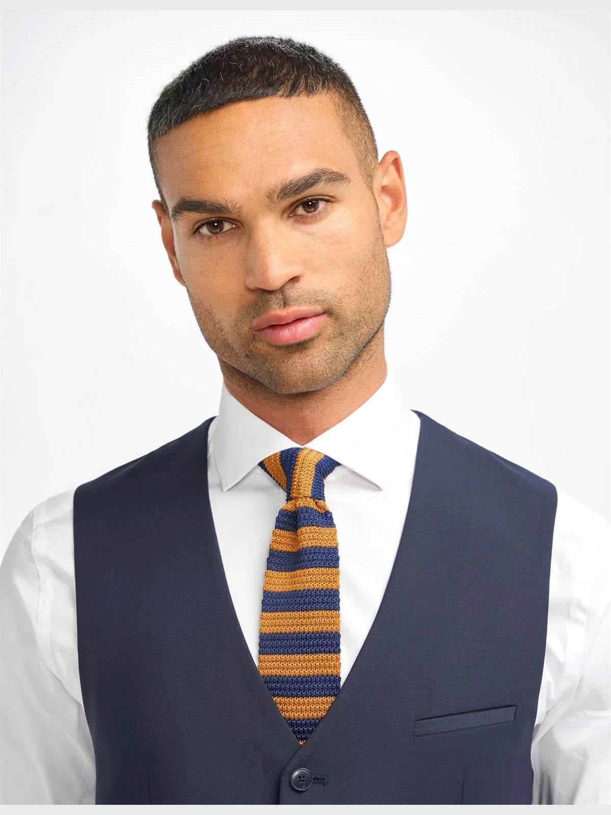 MALIBU – NAVY 3 PIECE TAILORED FIT SUIT CAVANI