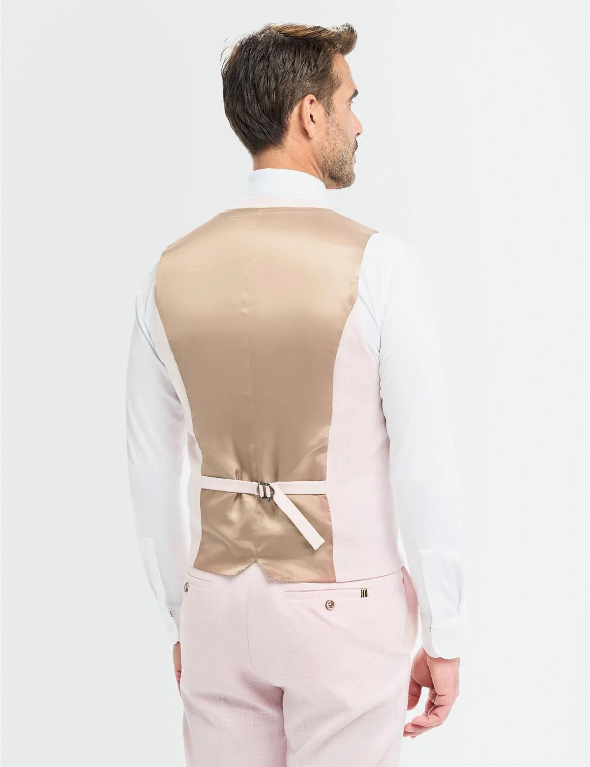 Cavani – Tropez Tailored Pink Waistcoat