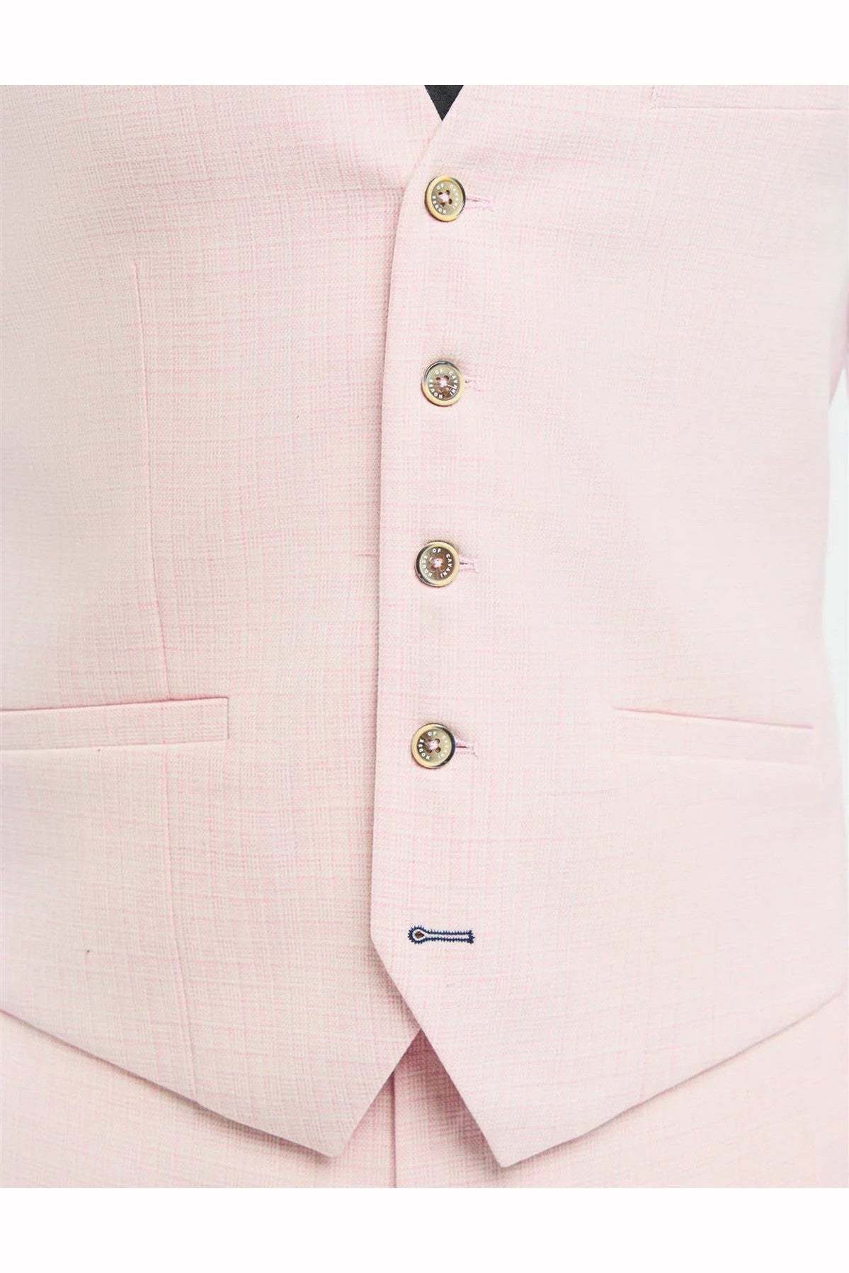 Cavani – Tropez Tailored Pink Waistcoat