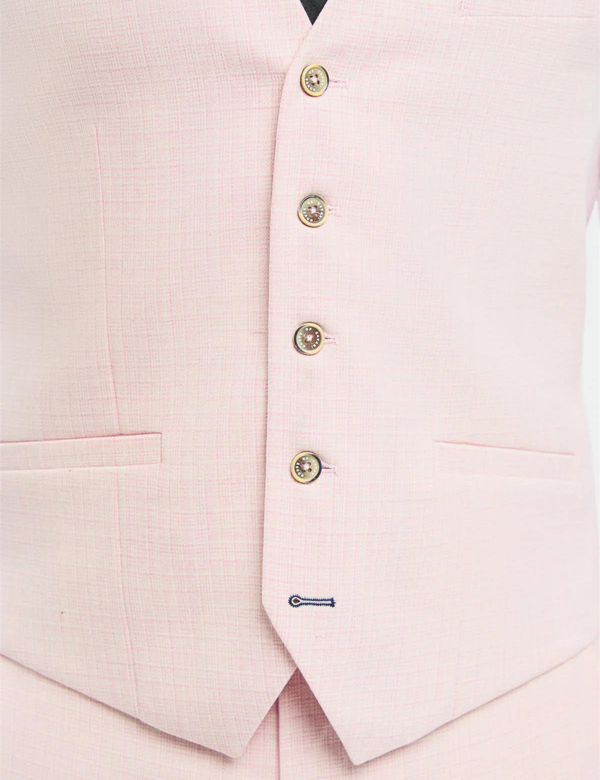 Cavani – Tropez Tailored Pink Waistcoat
