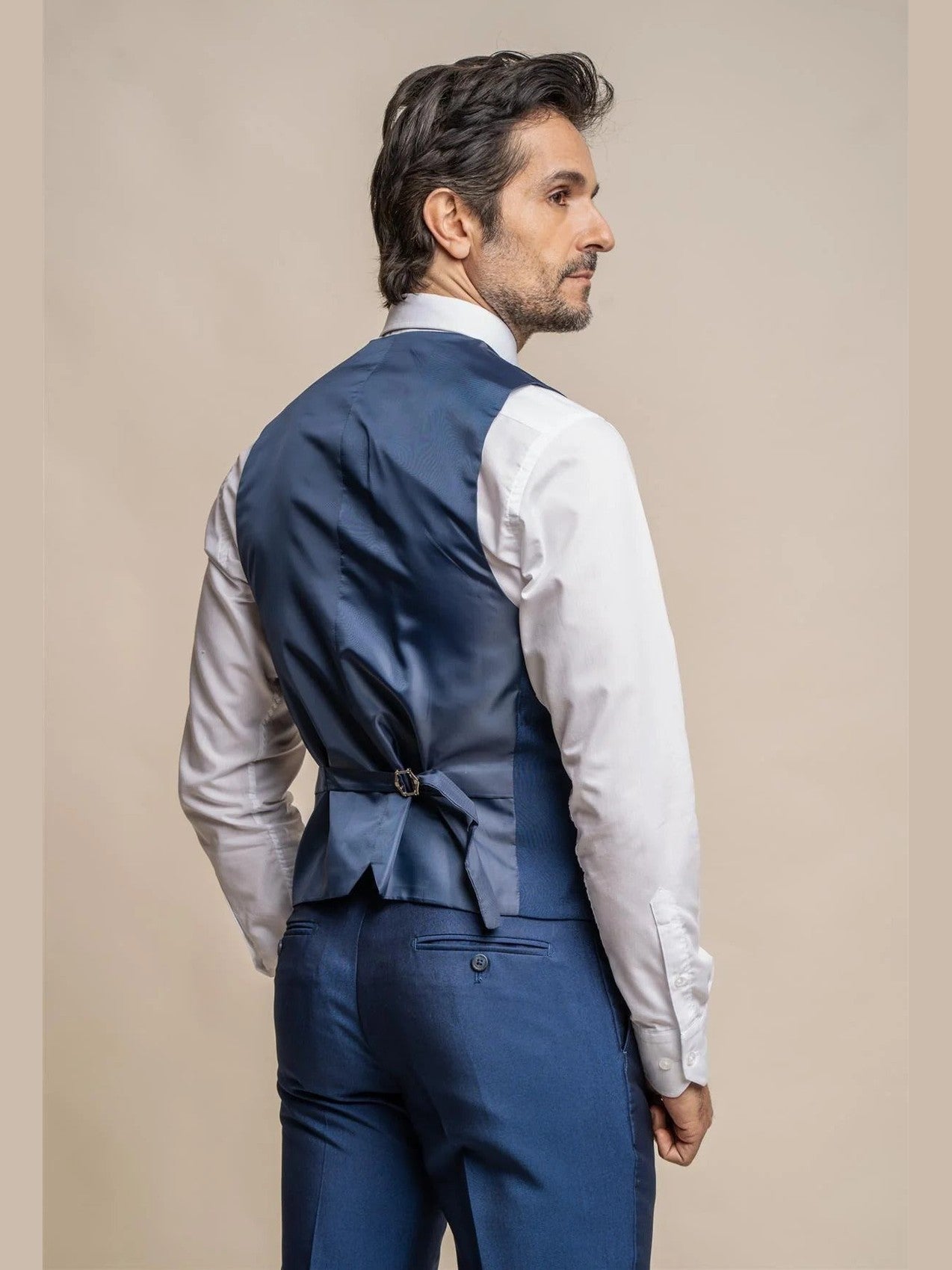 FORD NAVY WAISTCOAT CAVANI