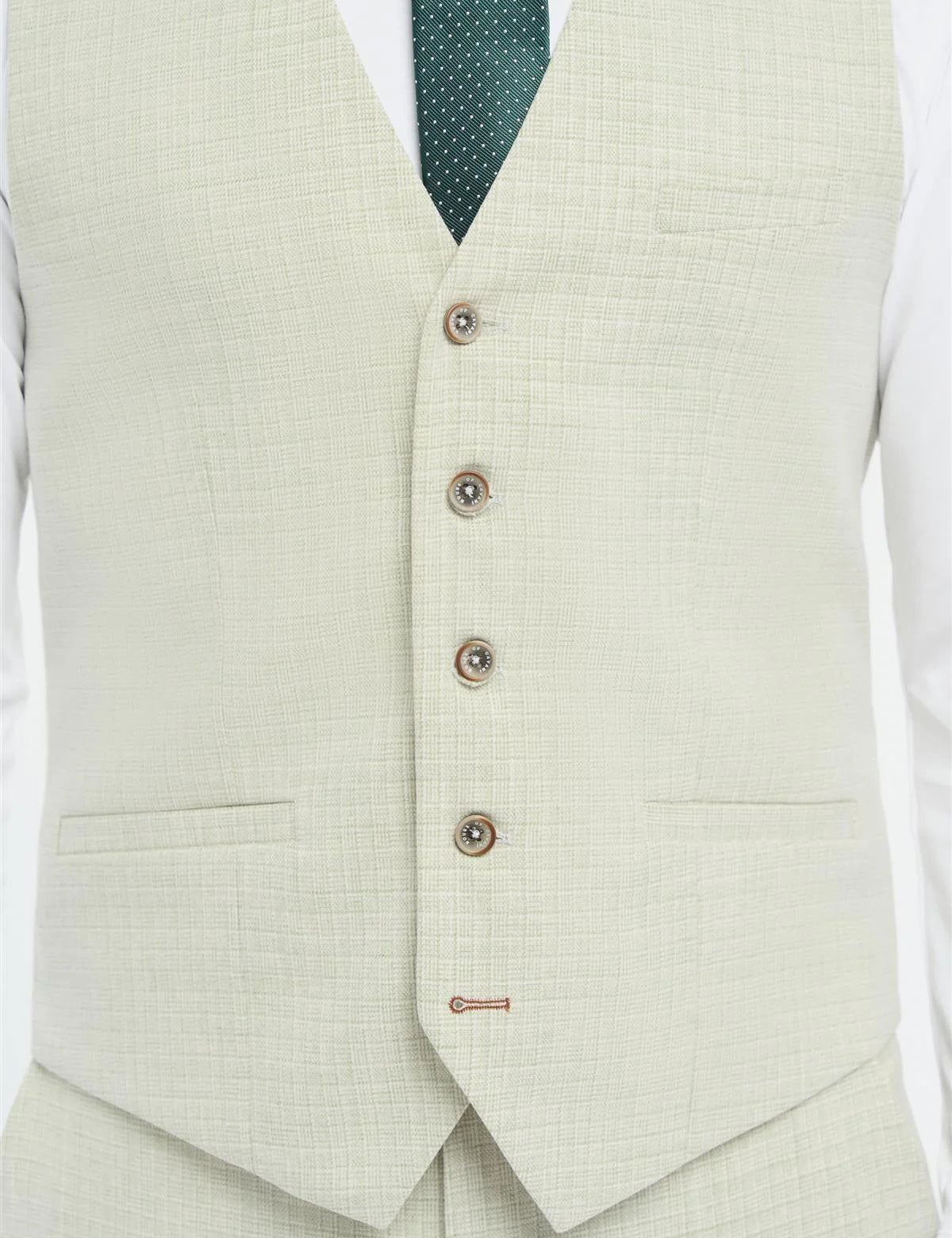 Cavani – Tropez Green Tailored Waistcoat