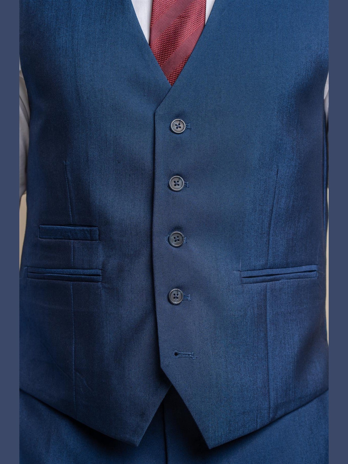 FORD NAVY WAISTCOAT CAVANI