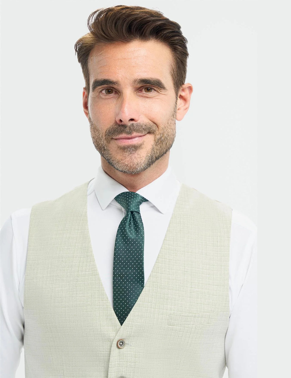 Cavani – Tropez Tailored 3 Piece Suit in Green