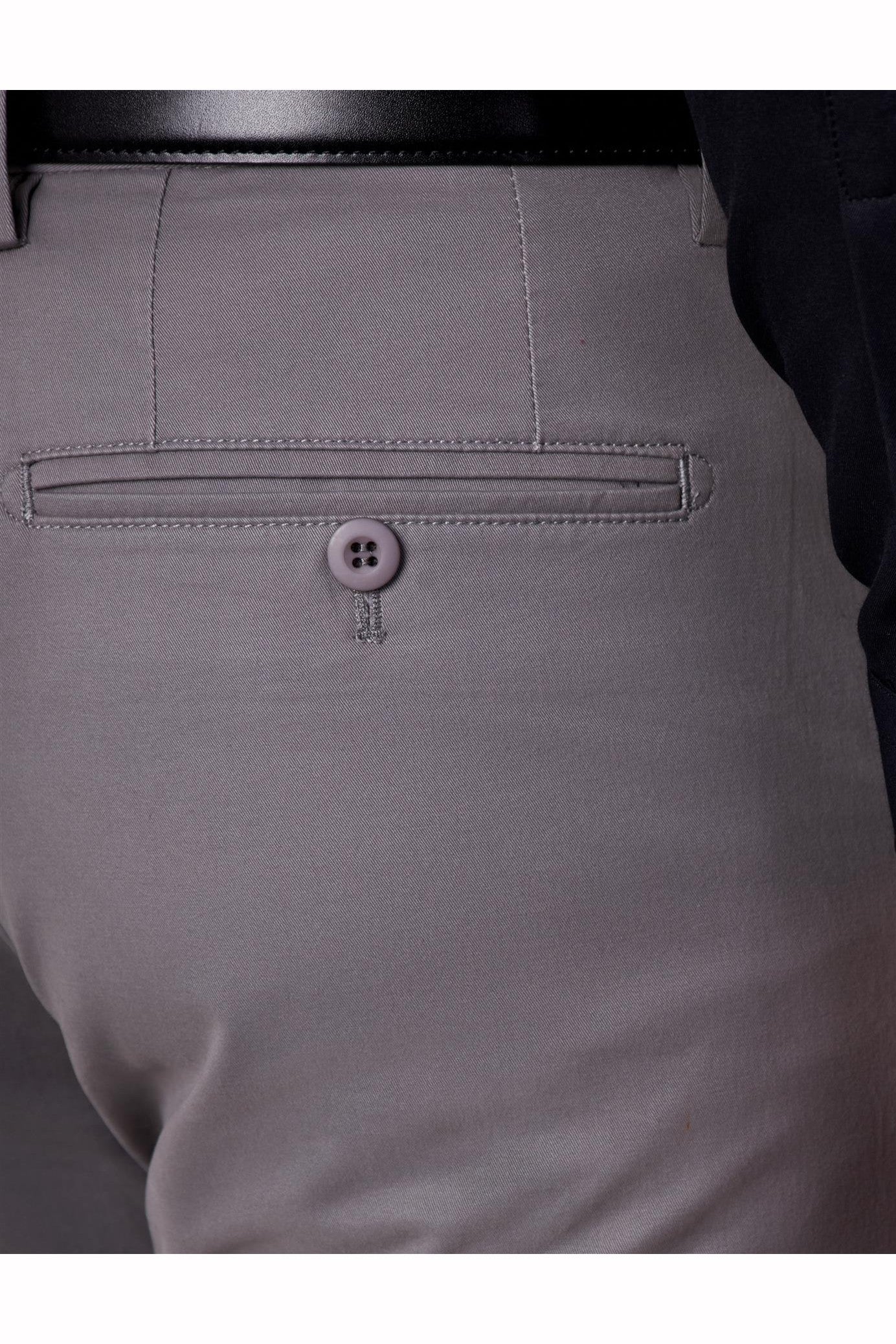 COTTON STRETCH CHINO GREY