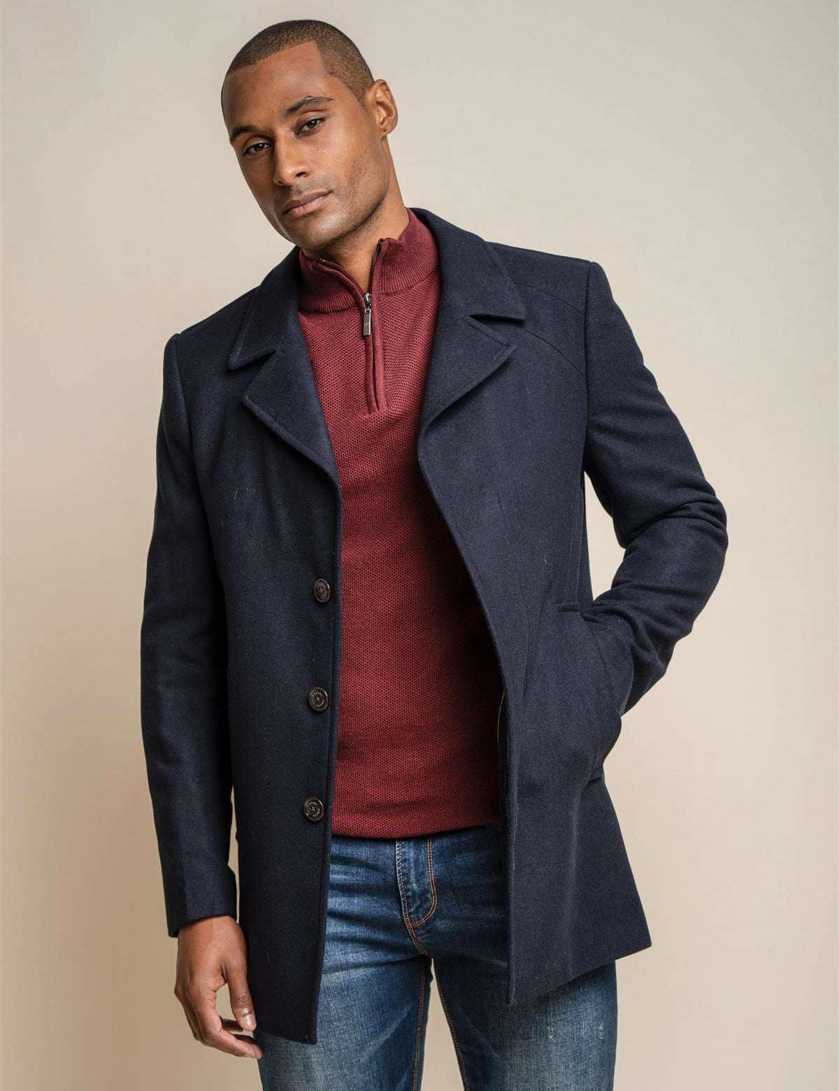 Wearing a Coat with a Suit