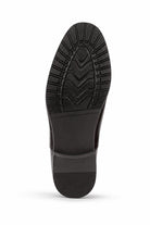 Men's Brown Patent Slip-On Loafers with Gold Snaffle Buckle Sartorial Shoes