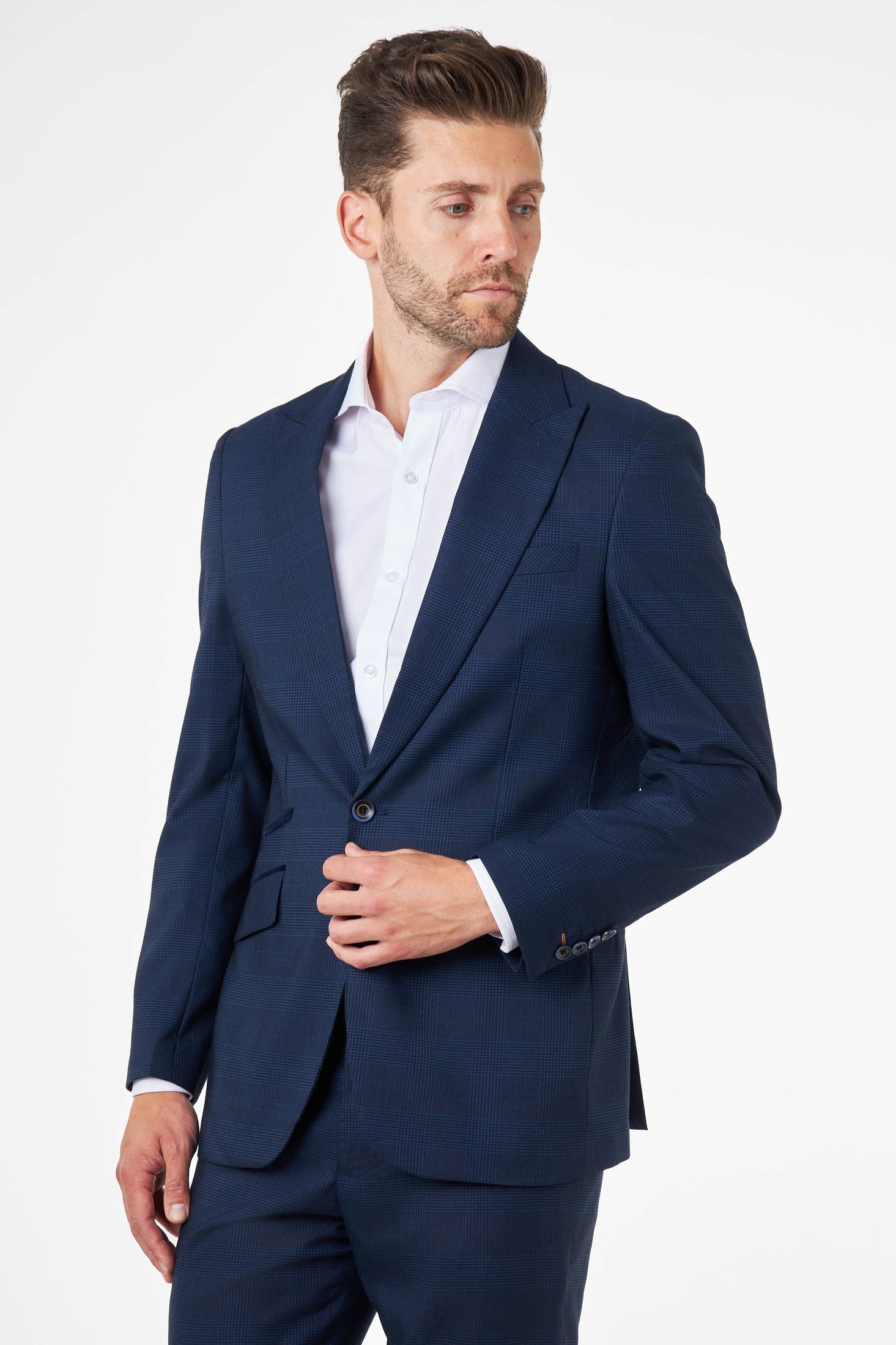 Mens White Dress Cotton Shirt