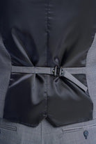 Cavani Bond Puppy Tooth Men’s Wool Blend Tailored Waistcoat CAVANI