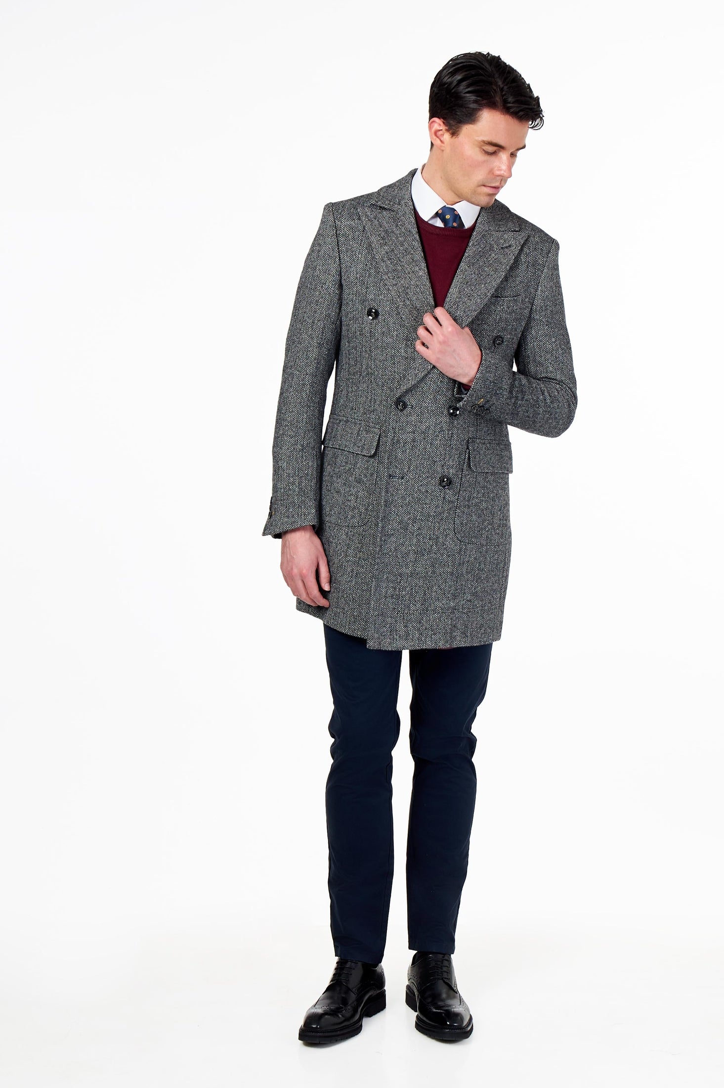 MEN’S PURE COTTON MAROON CREW NECK JUMPER