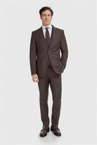 Cavani Bond Auburn Men’s Wool Blend Tailored Fit Blazer CAVANI