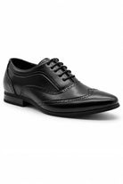 Men's Black Wingtip Brogue Oxford Formal Shoes Sartorial Shoes