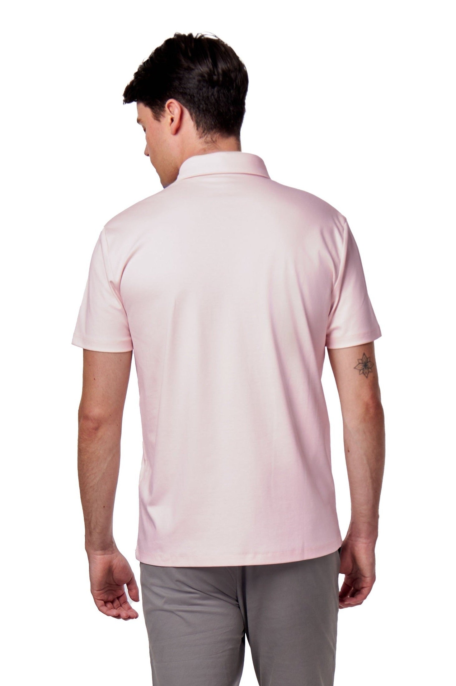 Mercerised Cotton Smart Polo T Shirt Short Sleeve