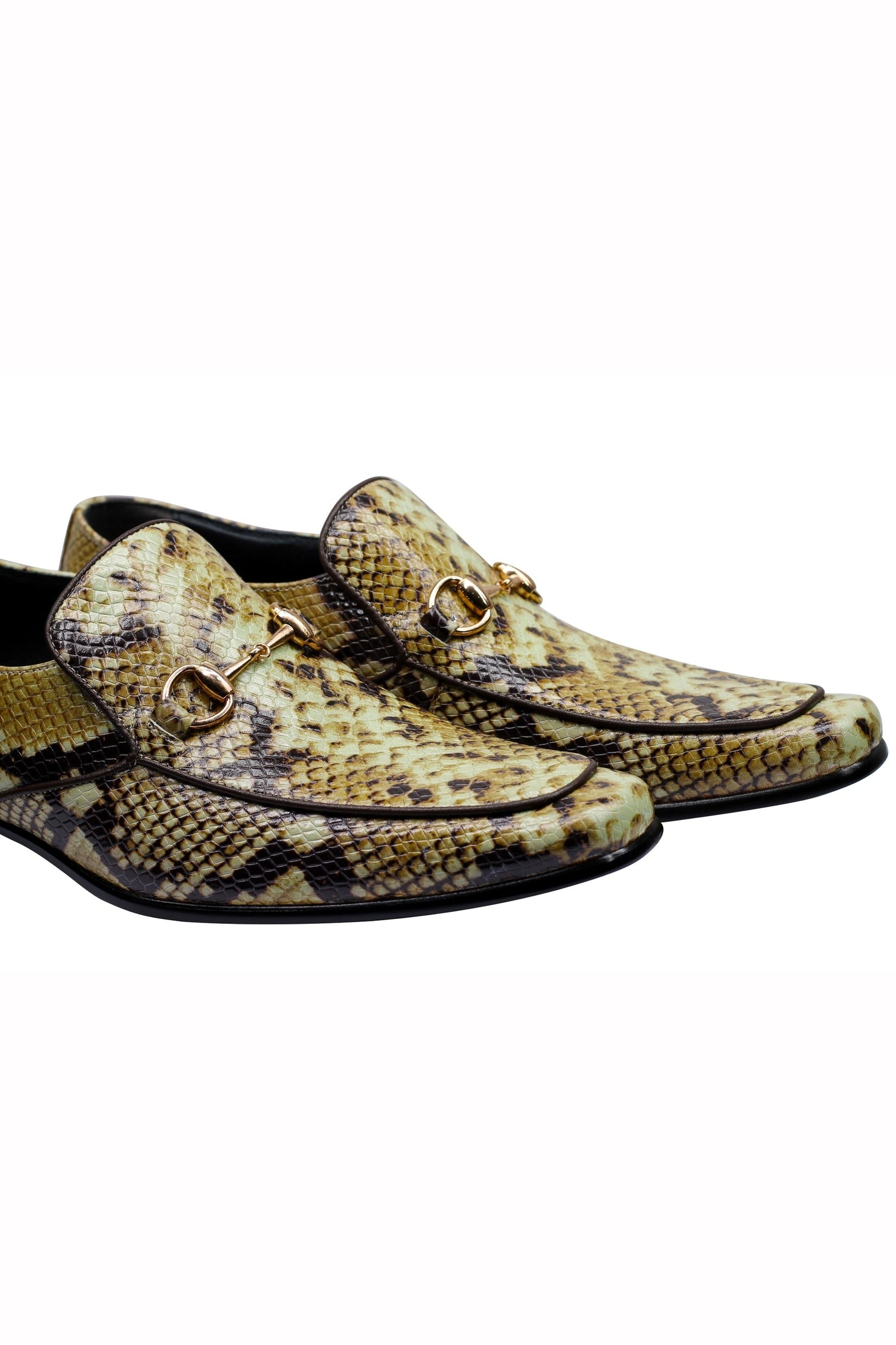 BEIGE PRINTED PARTY LOAFER