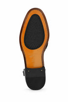 Luke -  Black Handmade Real Leather Fisherman Sandals Sartorial Shoes