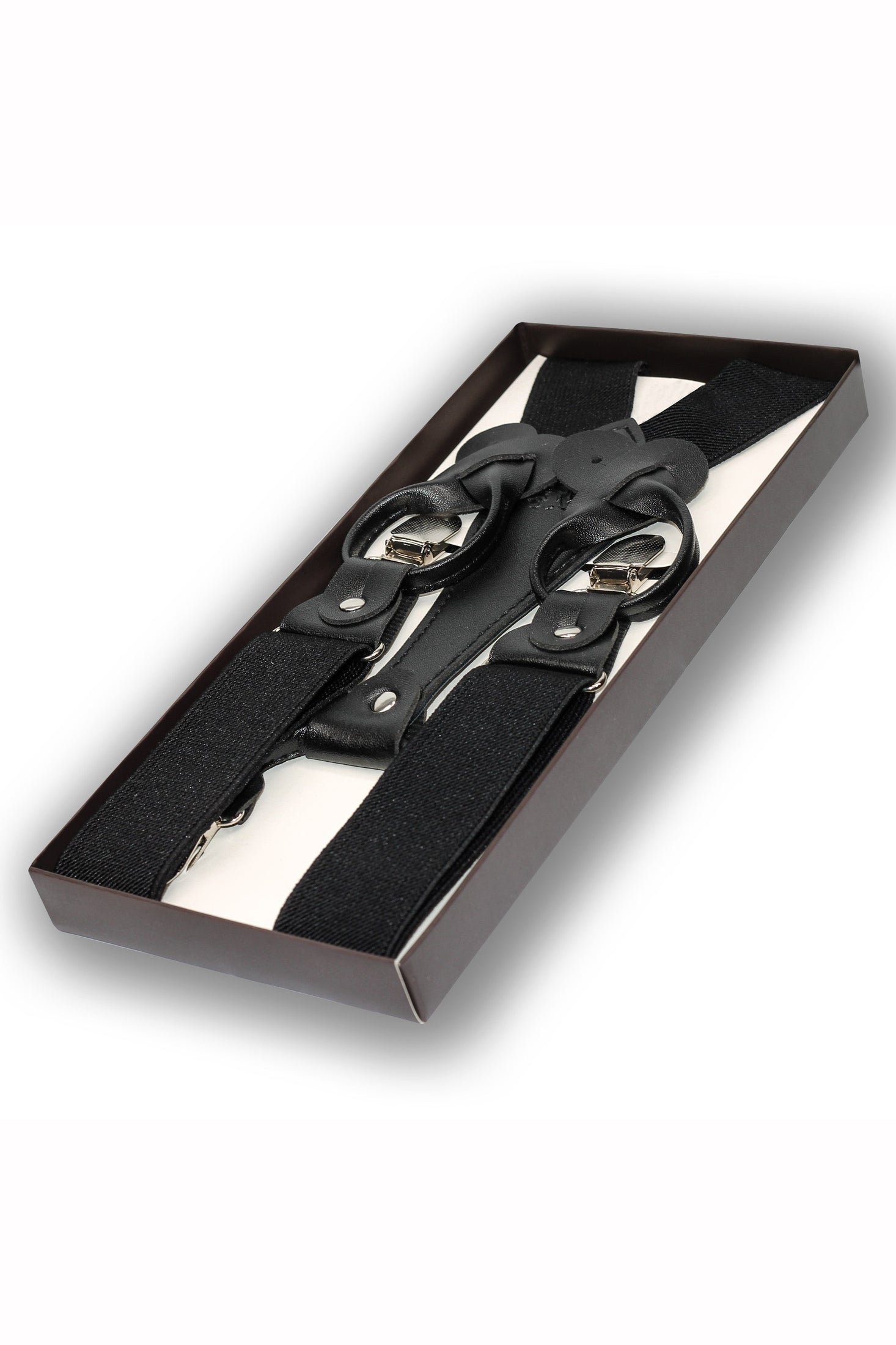 BLACK ADJUSTABLE CLIP ON BRACES